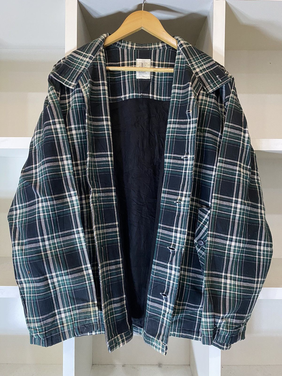 Flannel × Japanese Brand × Vintage Techwise Flannel Jacket Size US L / EU 52-54 / 3 - 9 Thumbnail