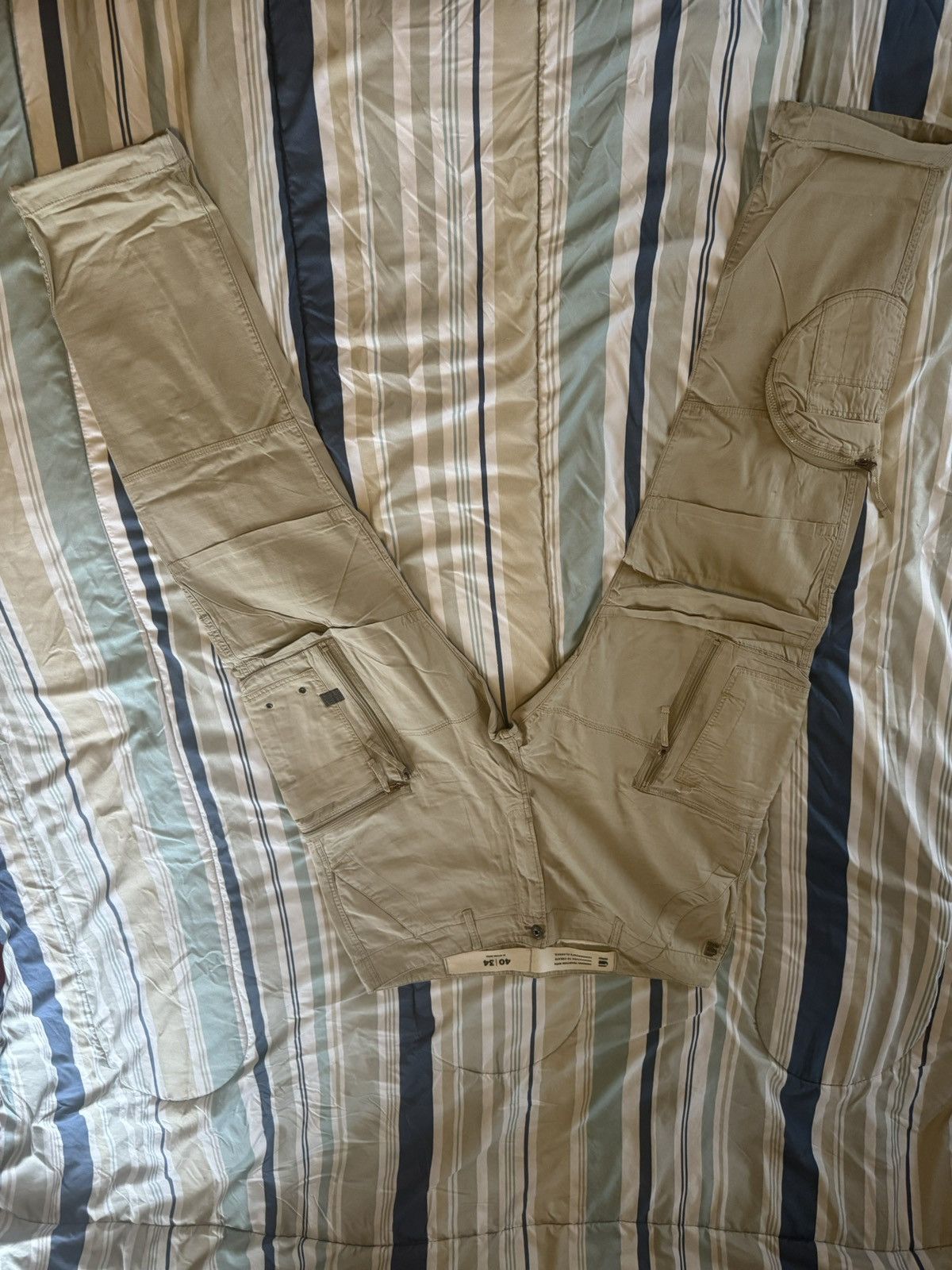 G-Star GStar Khaki Cargos Size US 40 / EU 56 - 1 Thumbnail