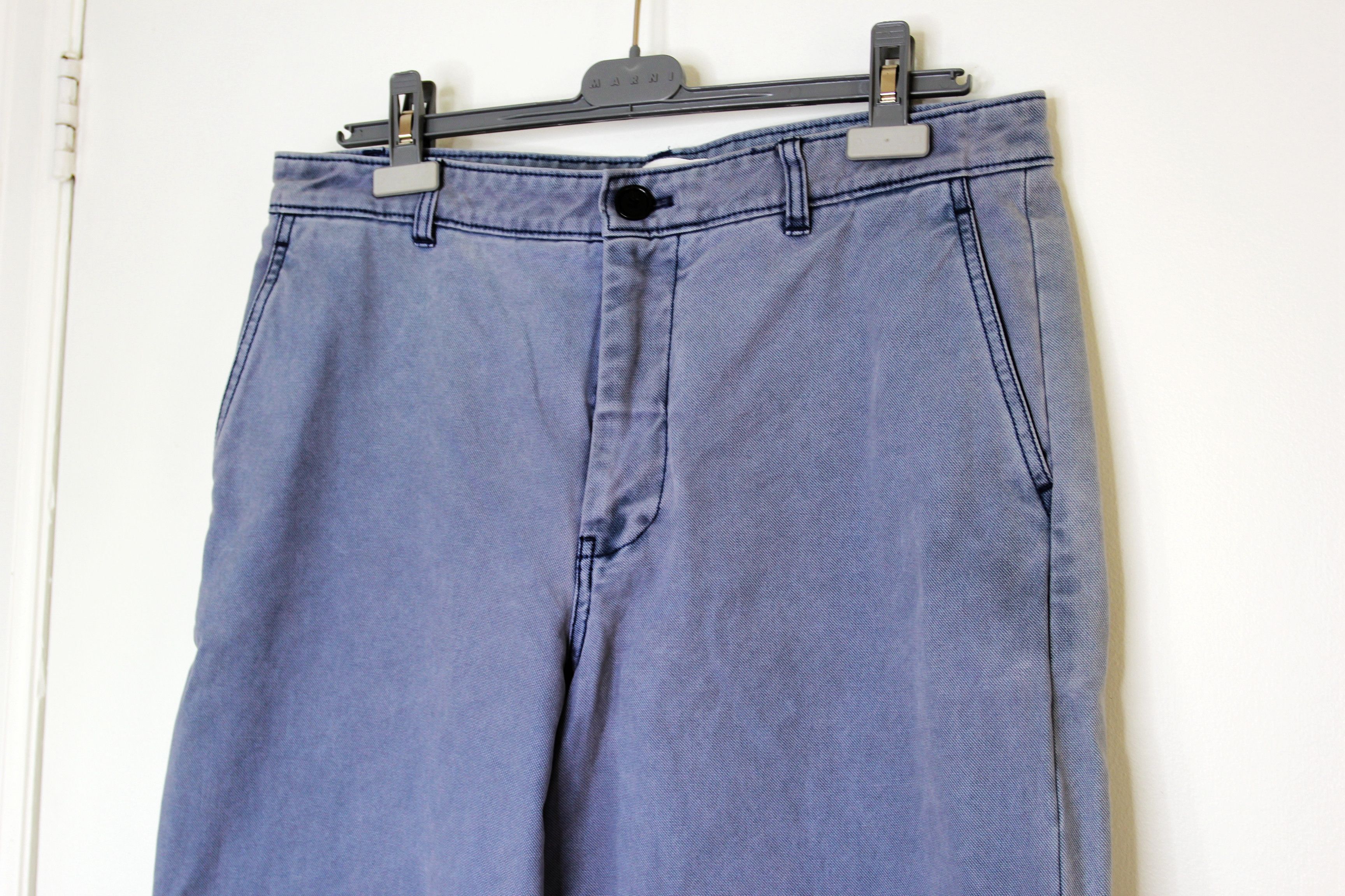 Wood Wood BNWT SS25 WOOD WOOD MUTED CANVAS LOOSE FIT PANTS 50 Size US 34 / EU 50 - 4 Thumbnail
