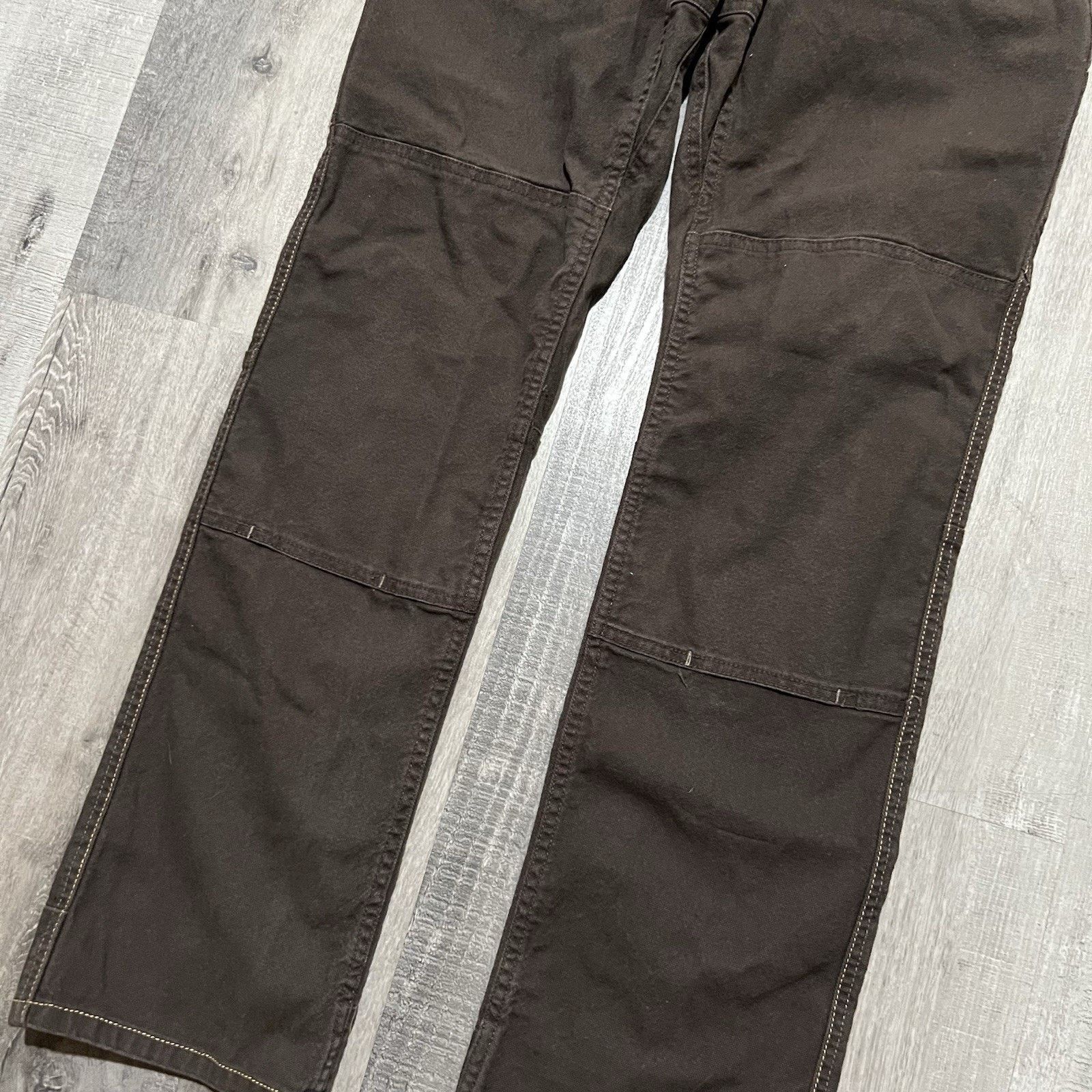 Other Dovetail Workwear Construct Double Knee Front Brown Pants Size 32" / US 10 / IT 46 - 5 Thumbnail