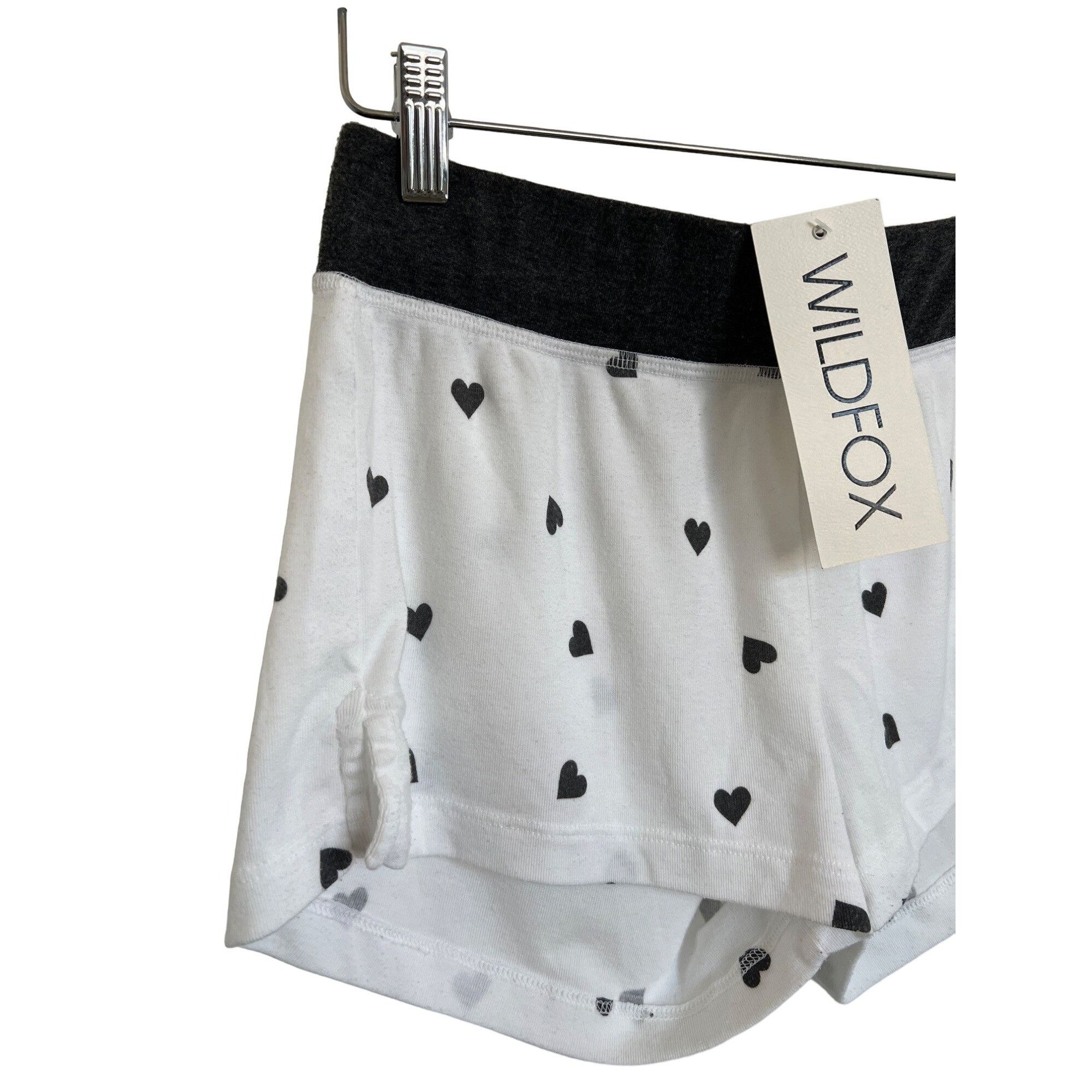 Wildfox Wildfox Falling Hearts Pajama Shorts Size 27" / US 4 / IT 40 - 6 Thumbnail