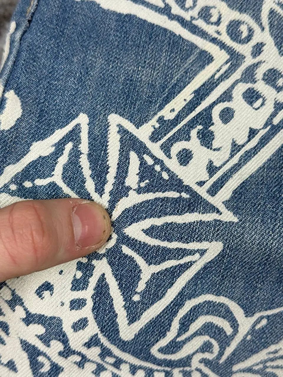 Karl Kani Vintage Karl Kani Denim Baggy Jeans 90s Big Logo Y2K Size US 38 / EU 54 - 16 Thumbnail