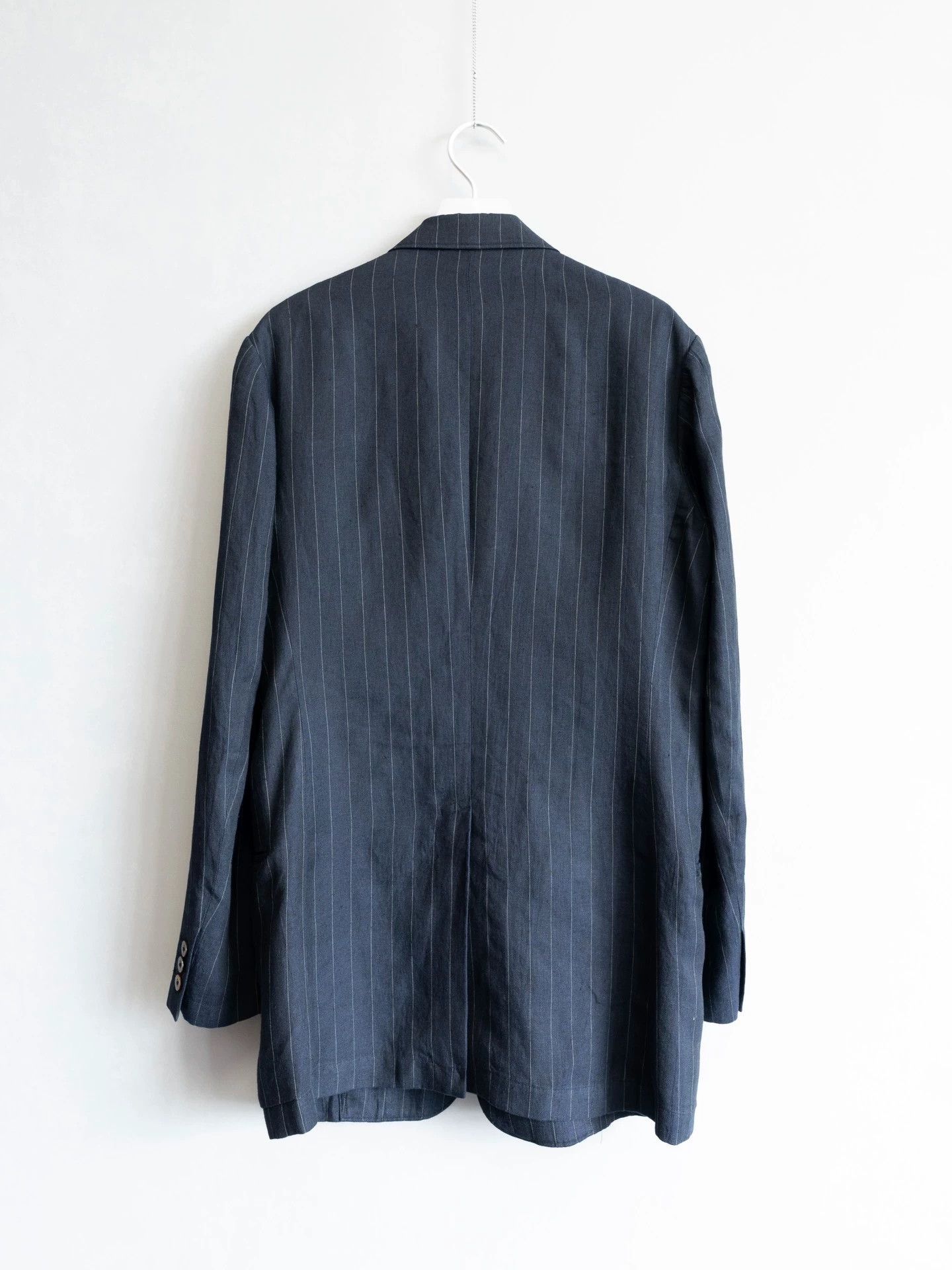 Yohji Yamamoto Yohji Yamamoto 05SS Striped Double Layer Runway Jacket Size US M / EU 48-50 / 2 - 3 Thumbnail