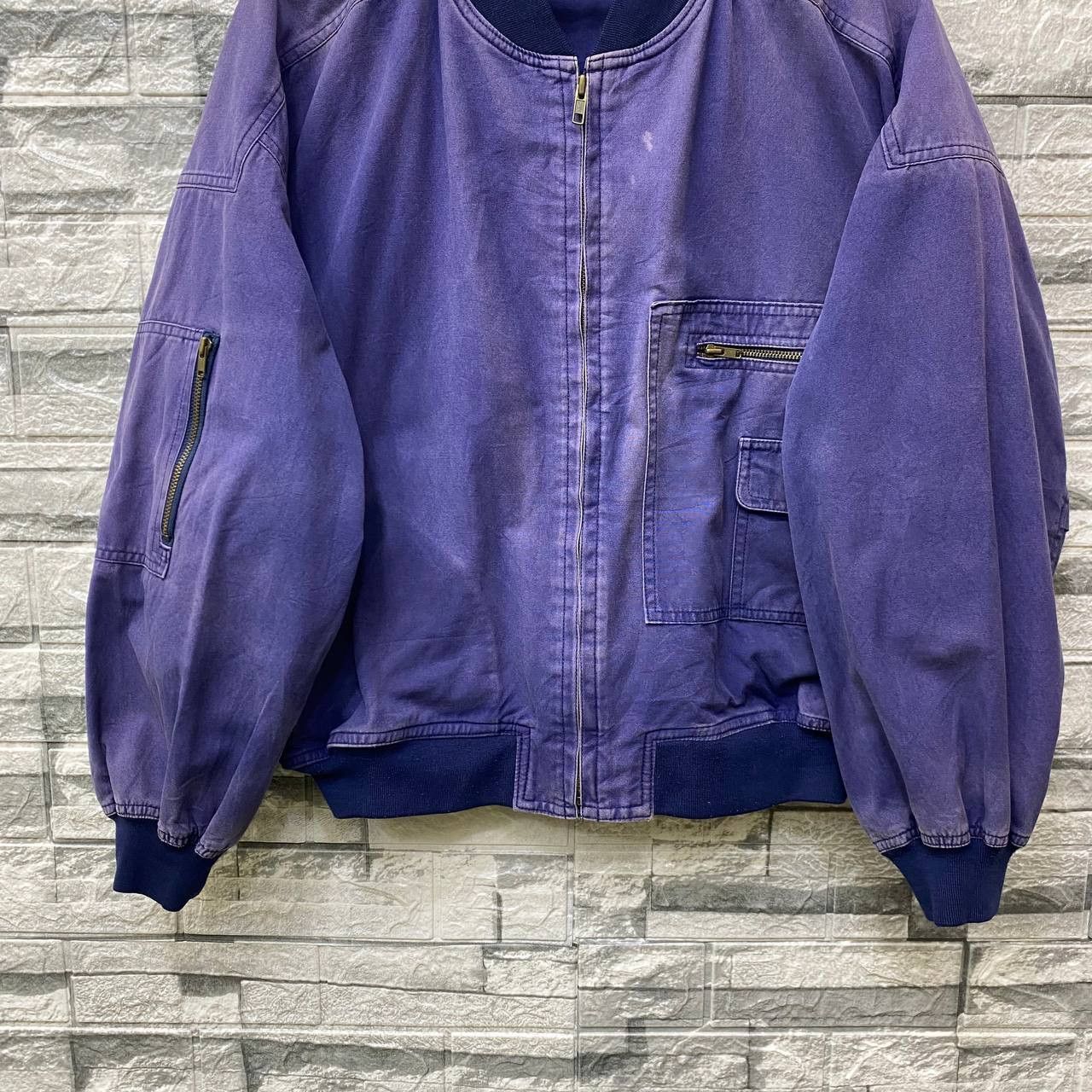 Issey Miyake WORN VINTAGE 80S ISSEY MIYAKE CARE INSTRUCTION FADED PURPLE Size US M / EU 48-50 / 2 - 13 Thumbnail
