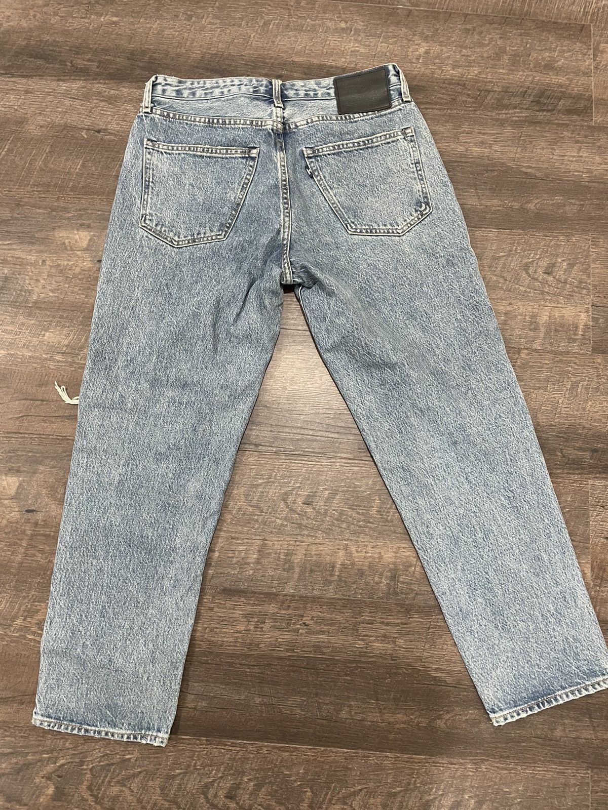 Levi's Made & Crafted Levi’s Made and Crafted Draft Wide Taper Distressed jeans Size US 30 / EU 46 - 2 Thumbnail