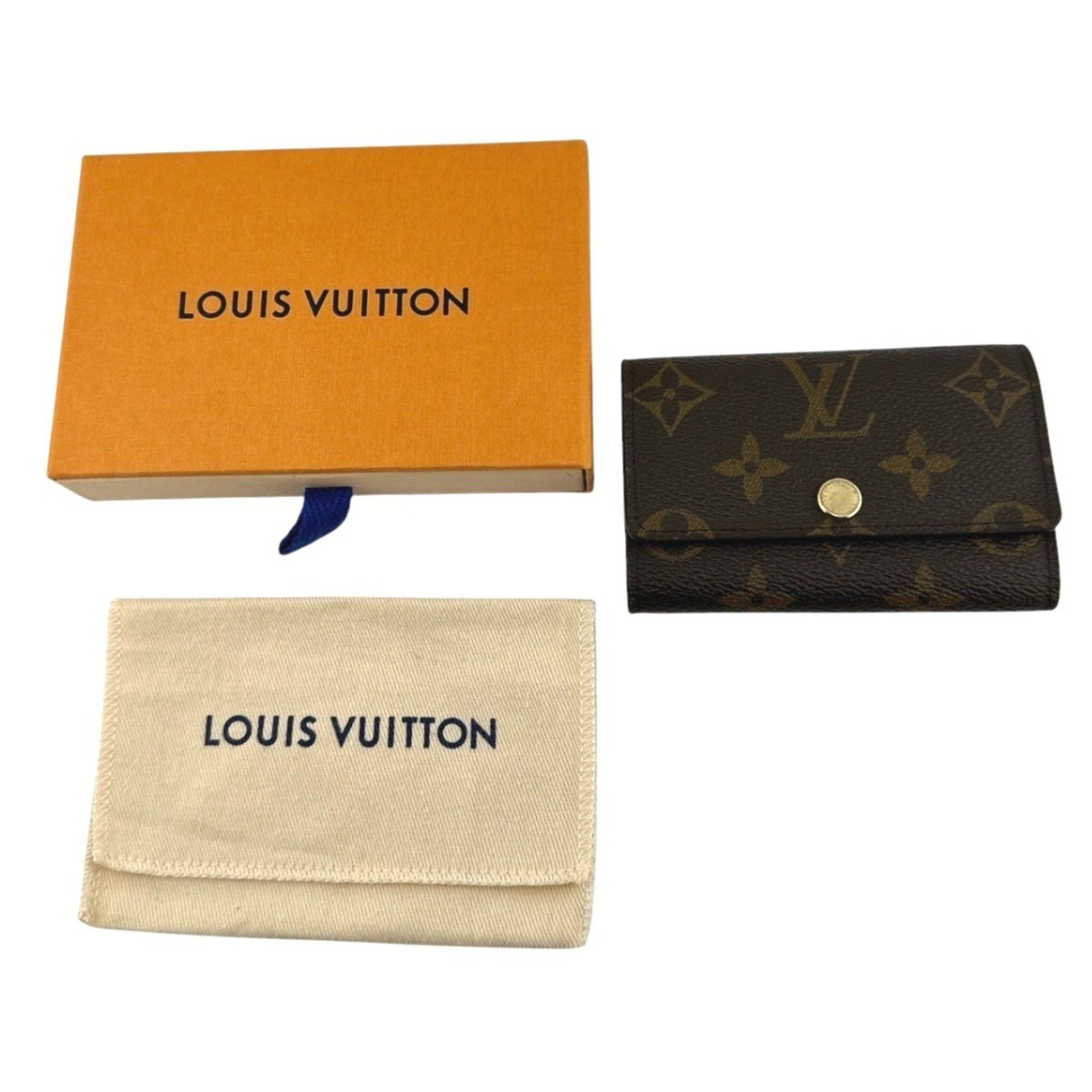 Louis Vuitton Louis Vuitton Key Case 6 Monogram Multicle Canvas M62630 Brown LV Size ONE SIZE - 1 Thumbnail