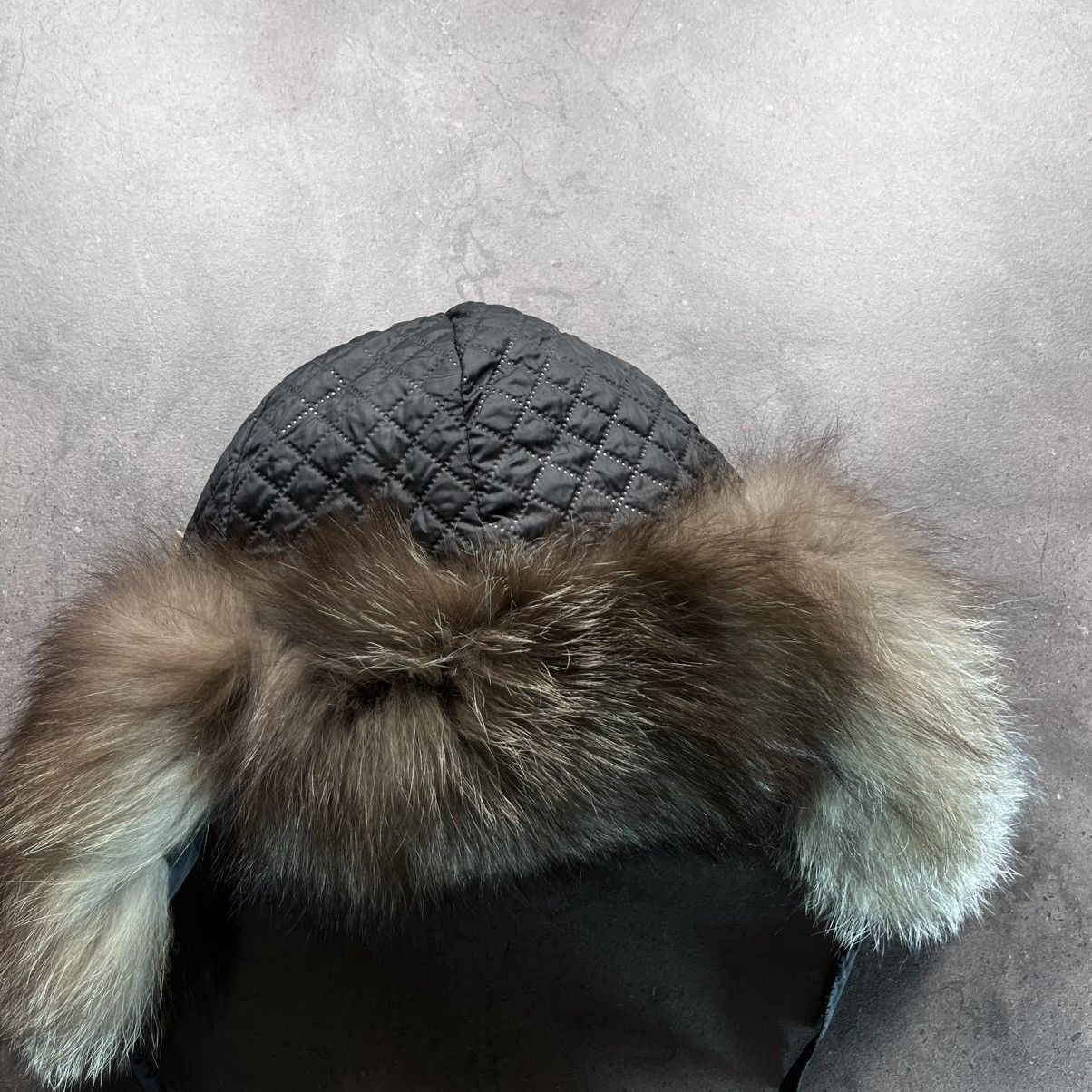 Japanese Brand Vintage Y2K Fuzzy mohair Japanese Ushanka Hat Russian Girl Size ONE SIZE - 5 Thumbnail
