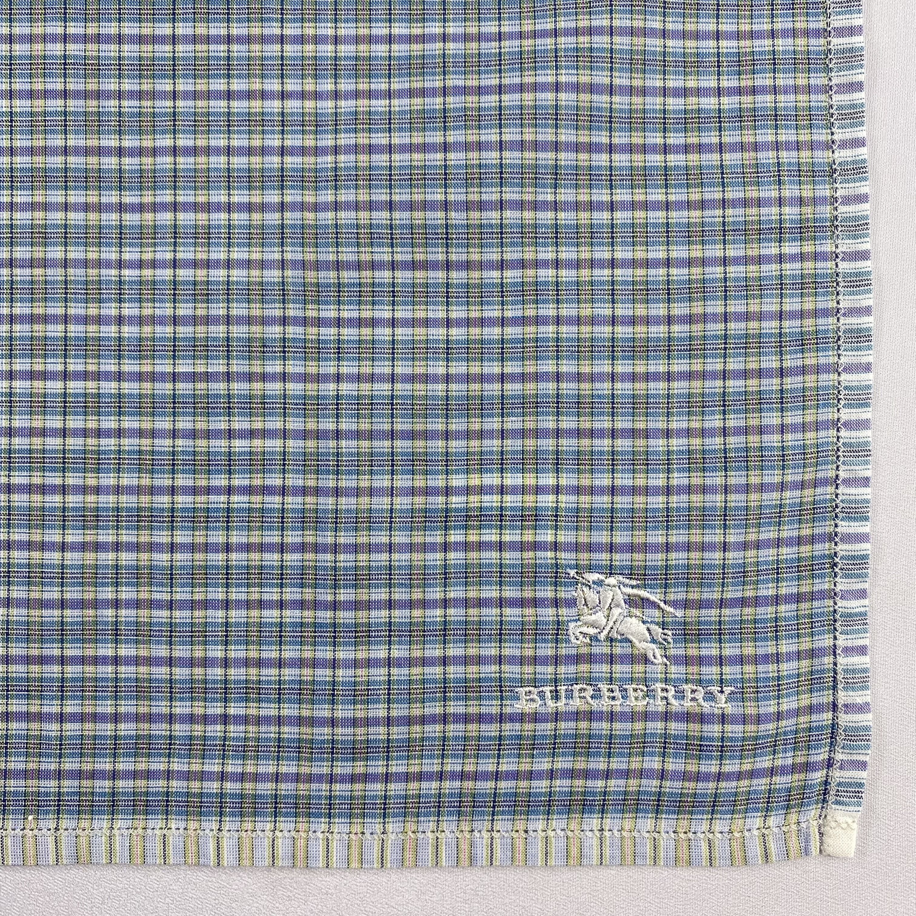 Burberry × Vintage Burberry Handkerchief / Neckerchief / Bandana-P668 Size ONE SIZE - 3 Thumbnail