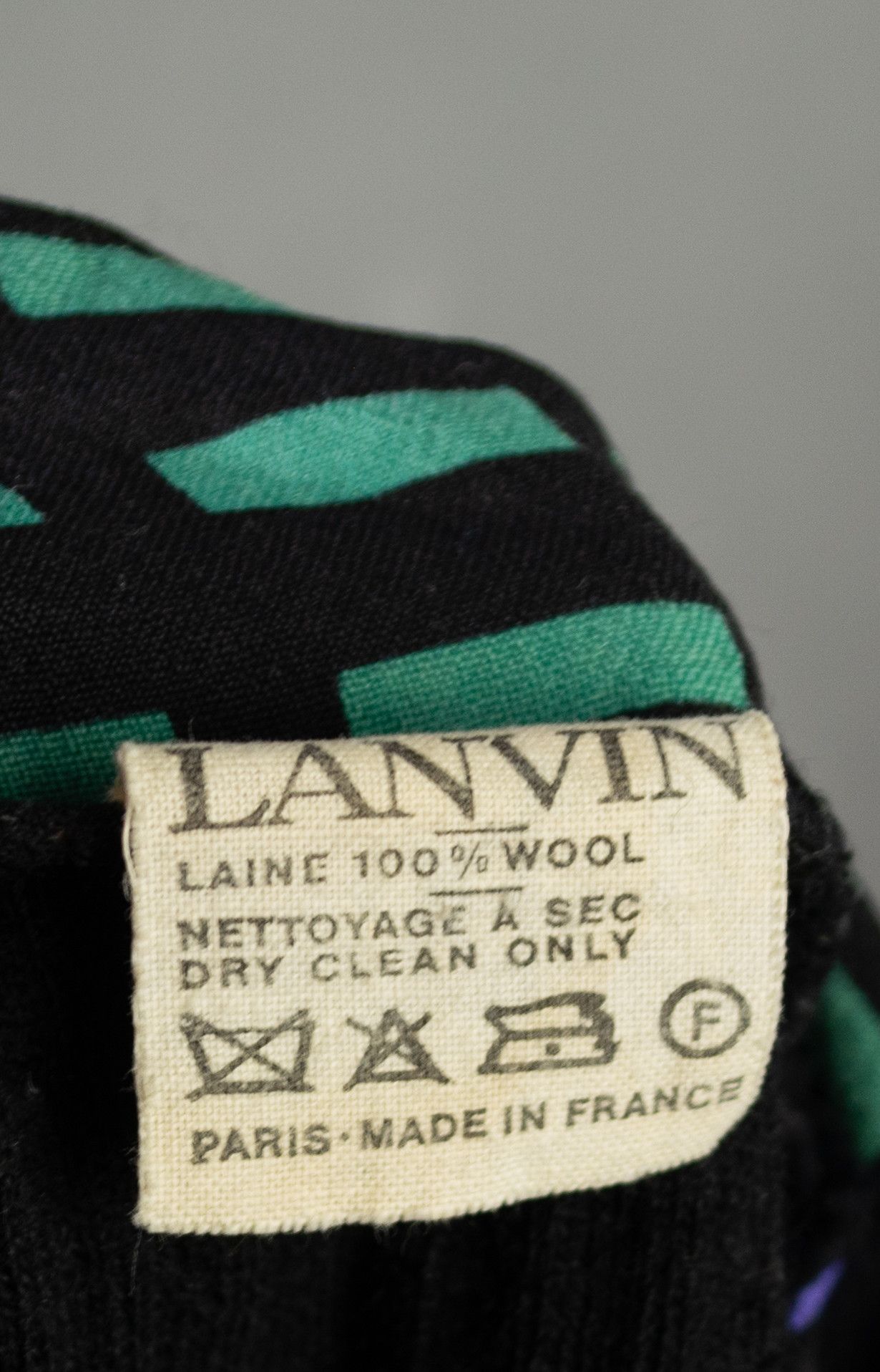 Lanvin × Vintage LANVIN vintage 70's cardigan sweater wool laine Size M / US 6-8 / IT 42-44 - 4 Thumbnail