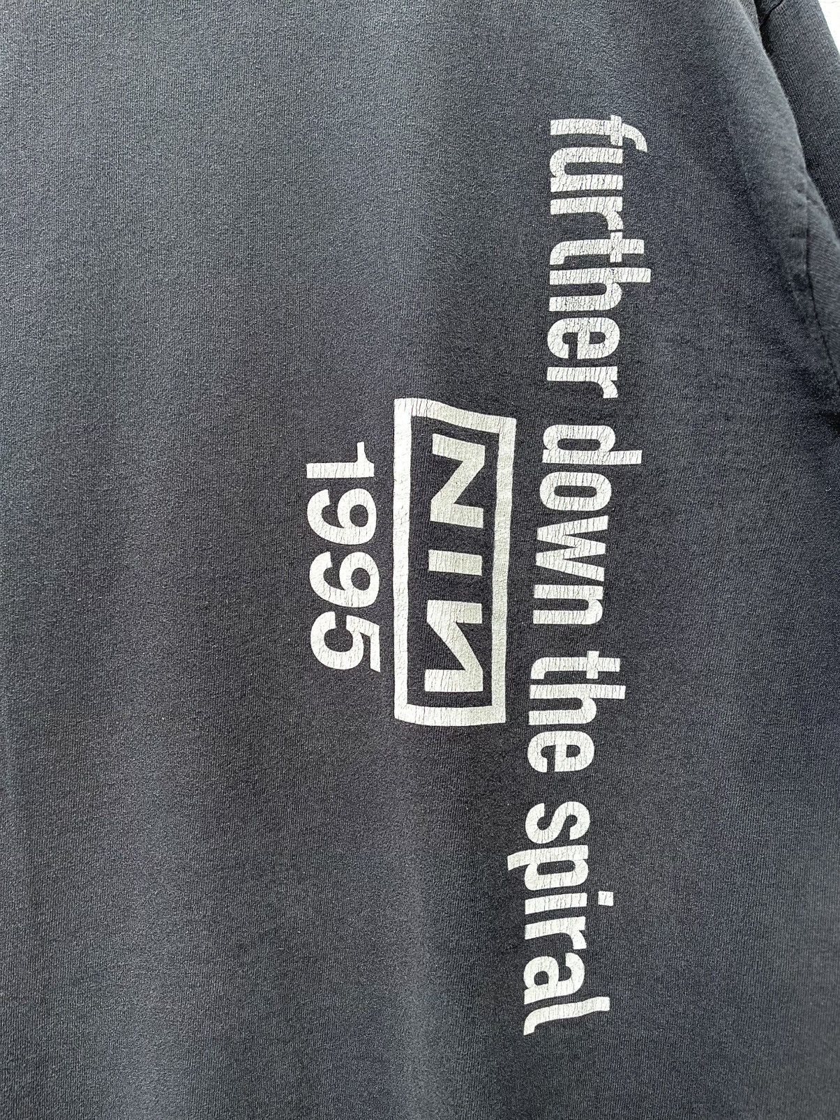 Band Tees Vintage 1994 Nine Inch Nails Further Down the Spiral Size US L / EU 52-54 / 3 - 6 Thumbnail