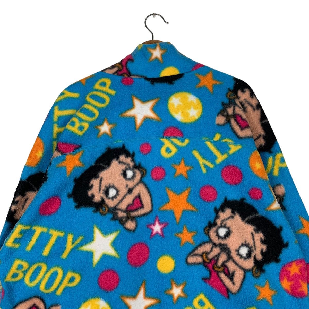 Cartoon Network BETTY BOOP Fullprint Half Zip Pullover Fleece #0919-C41 Size XL / US 12-14 / IT 48-50 - 8 Thumbnail