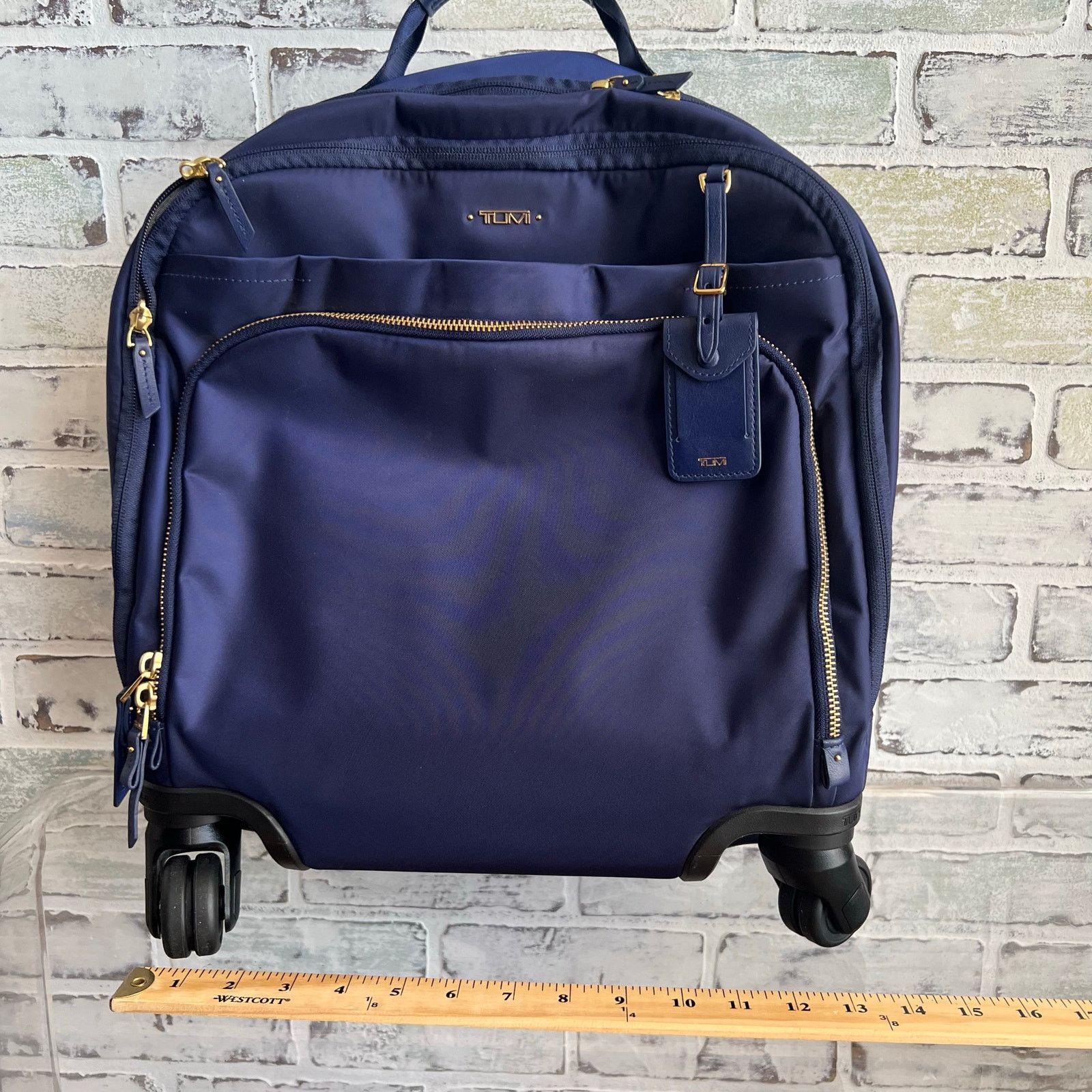 Tumi Tumi Oslo Voyageur Blue Compact Carry Spinner Suitcase Size ONE SIZE - 16 Thumbnail