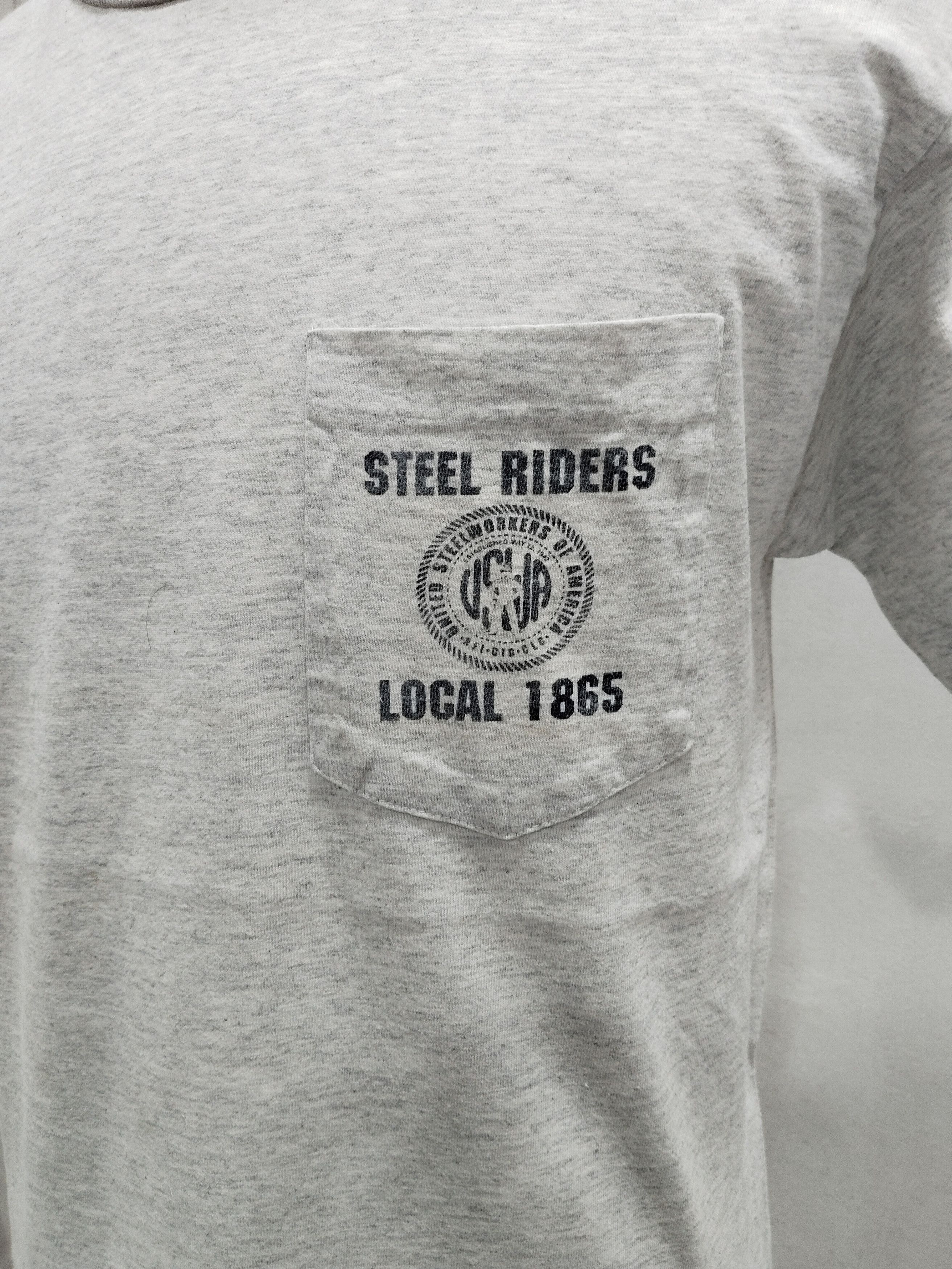 Vintage Vintage 90s Steel Riders God Family Tshirt Size US M / EU 48-50 / 2 - 3 Thumbnail