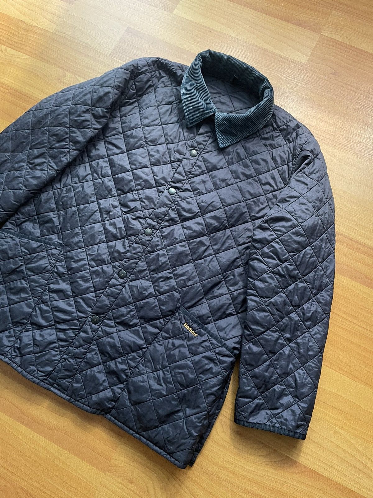 Barbour × Vintage Vintage Barbour Liddesdale Quitled Jacket Size US XL / EU 56 / 4 - 3 Thumbnail