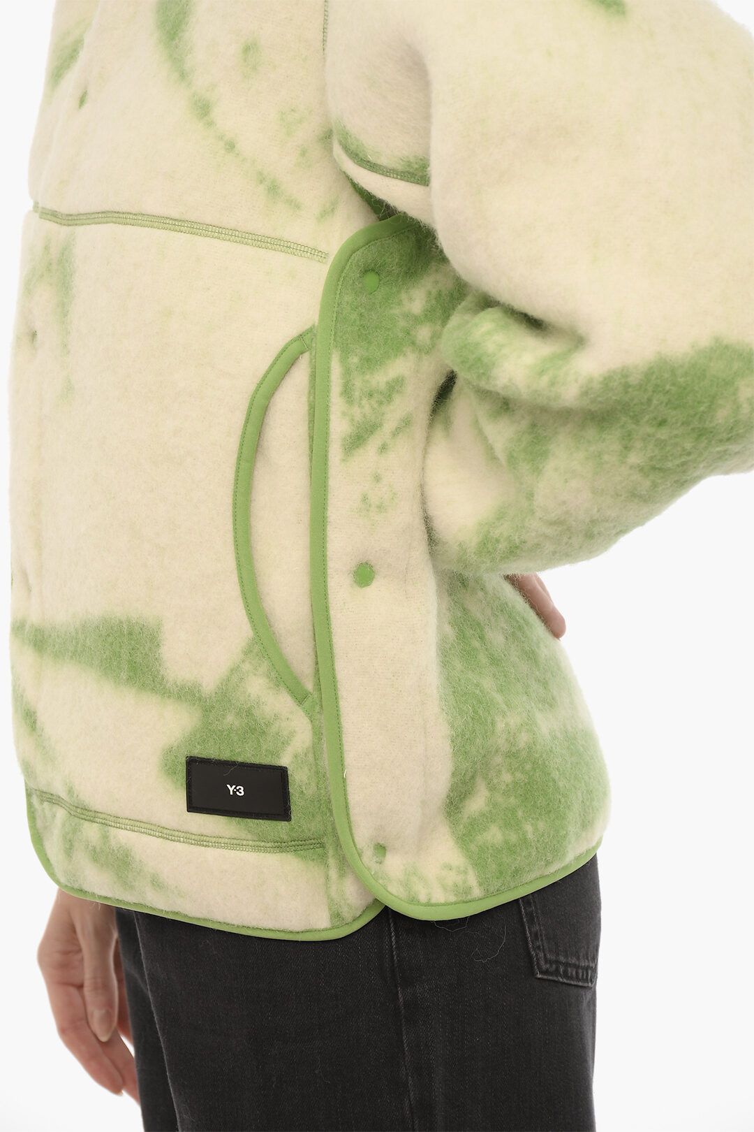 Y-3 × Yohji Yamamoto og1mm0824 Tie-Dye Effect Hooded Jacket Size S / US 4 / IT 40 - 4 Thumbnail