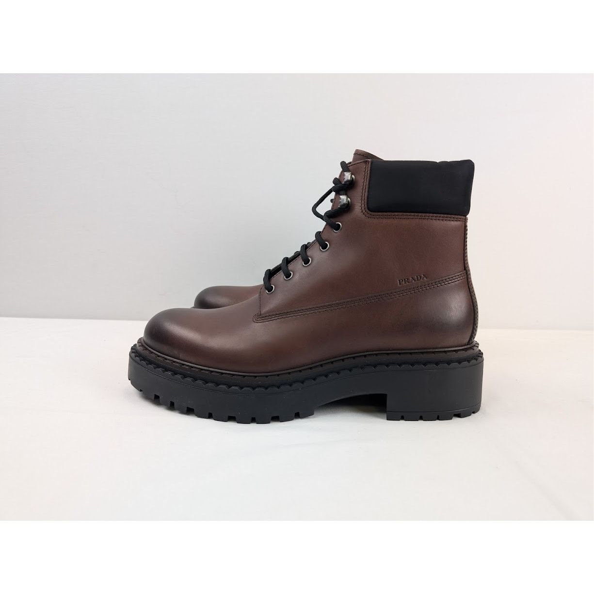 Prada o1rshd1 Ankle Boots in Ebano Brown Size US 11 / EU 44 - 10 Thumbnail
