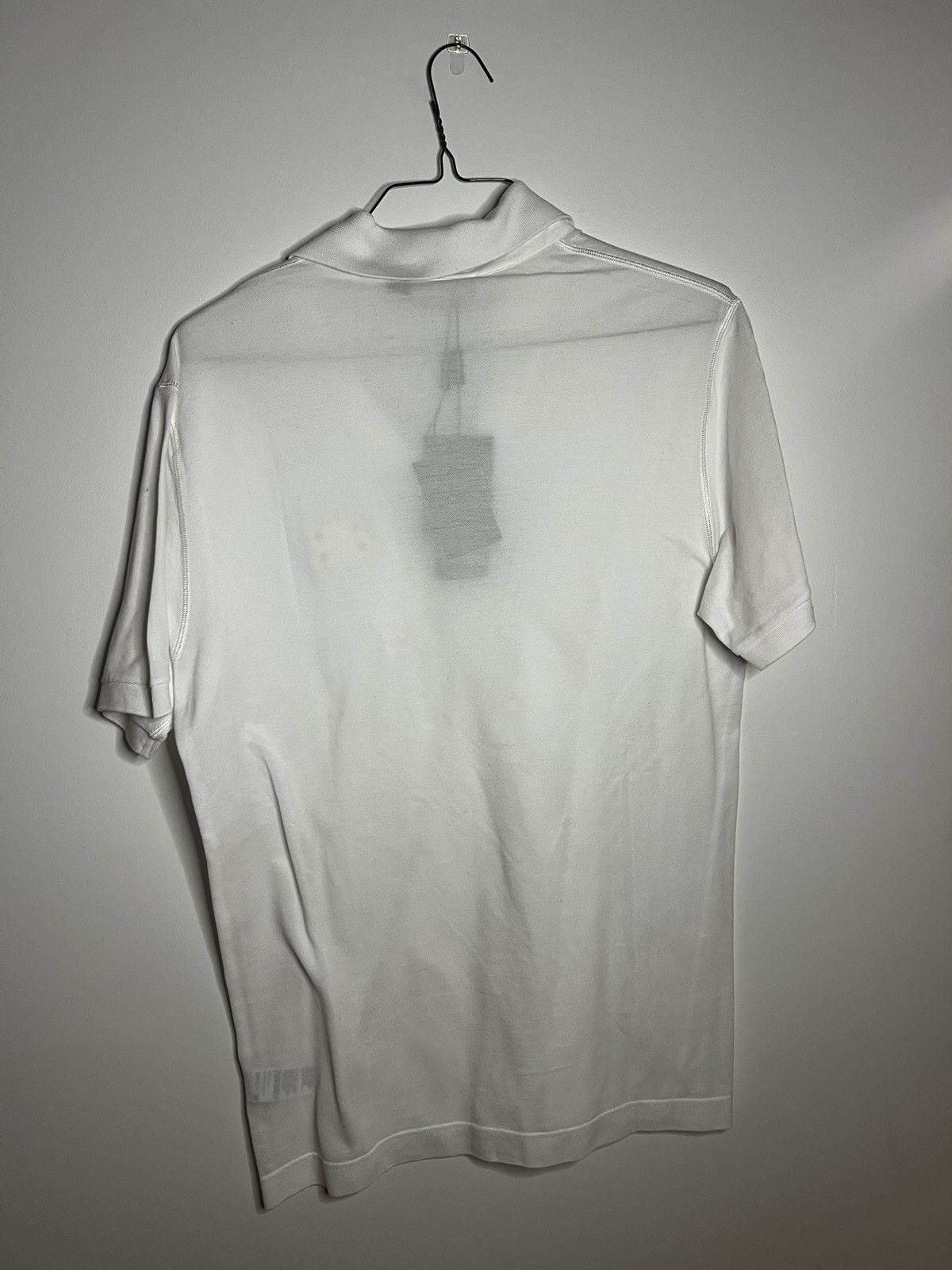 Dolce & Gabbana Dolce & Gabbana White Logo Plaque Polo Shirt New Size 52 Size US XXL / EU 58 / 5 - 11 Thumbnail
