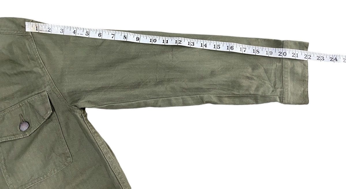 Uniqlo GU JEANS Chore Jacket Army Green Size US L / EU 52-54 / 3 - 21 Thumbnail