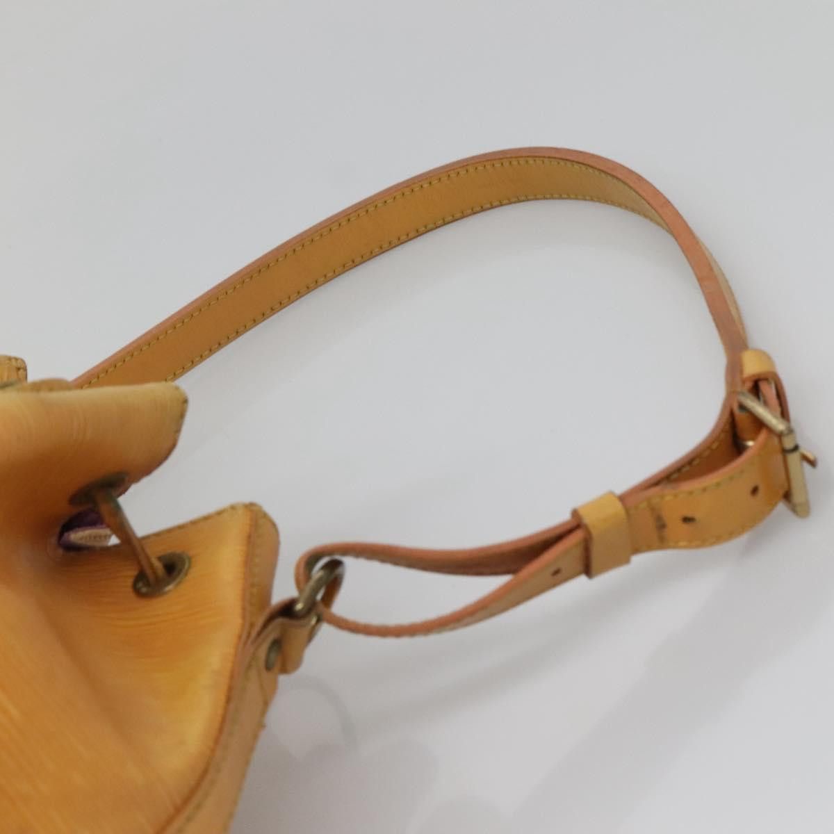 Louis Vuitton LOUIS VUITTON Epi Petit Noe Shoulder Bag Yellow M44109 Size ONE SIZE - 8 Thumbnail