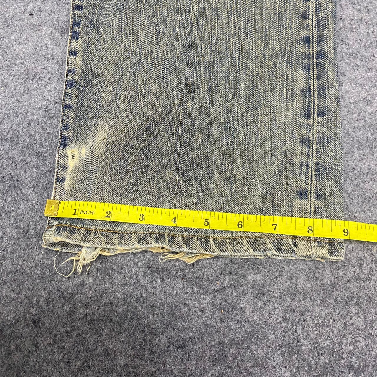 Edwin 💥Best Offer💥Vintage Edwin 503z Regular Distressed Denim Size US 32 / EU 48 - 7 Thumbnail