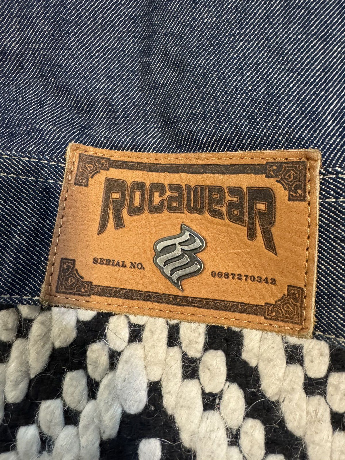 Rocawear Vintage Rare Roca Wear Men’s 2XL Twill Black Denim Jacket Size US XXL / EU 58 / 5 - 5 Thumbnail