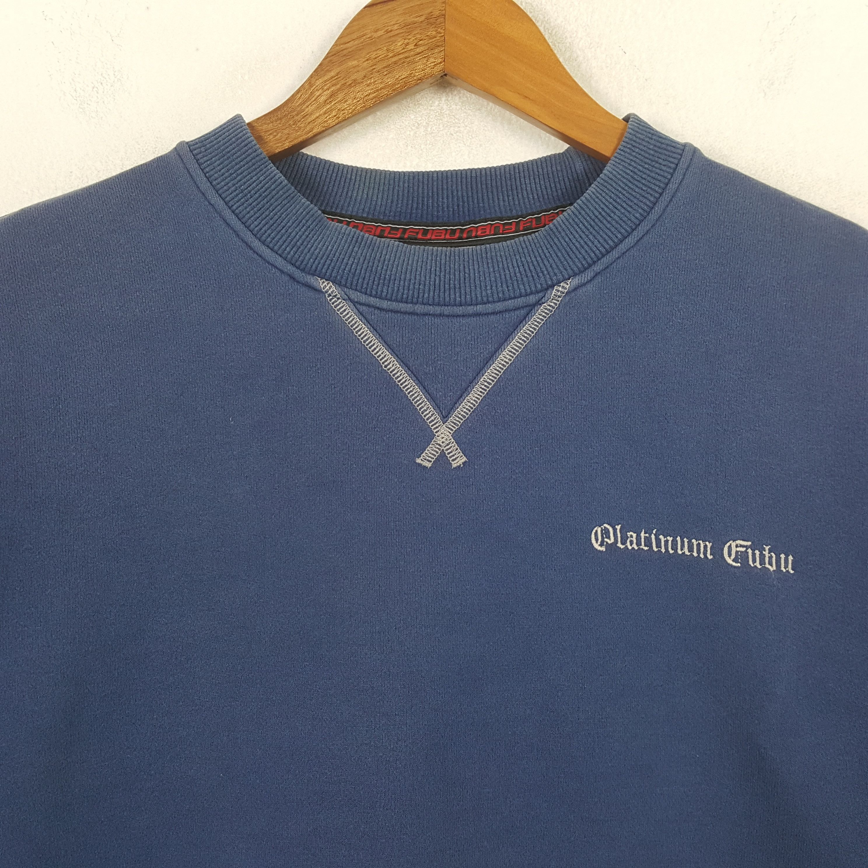 Fubu × Vintage Vintage FUBU Streetwear Skateboard Style Sweatshirt c283n1 Size US XL / EU 56 / 4 - 4 Thumbnail