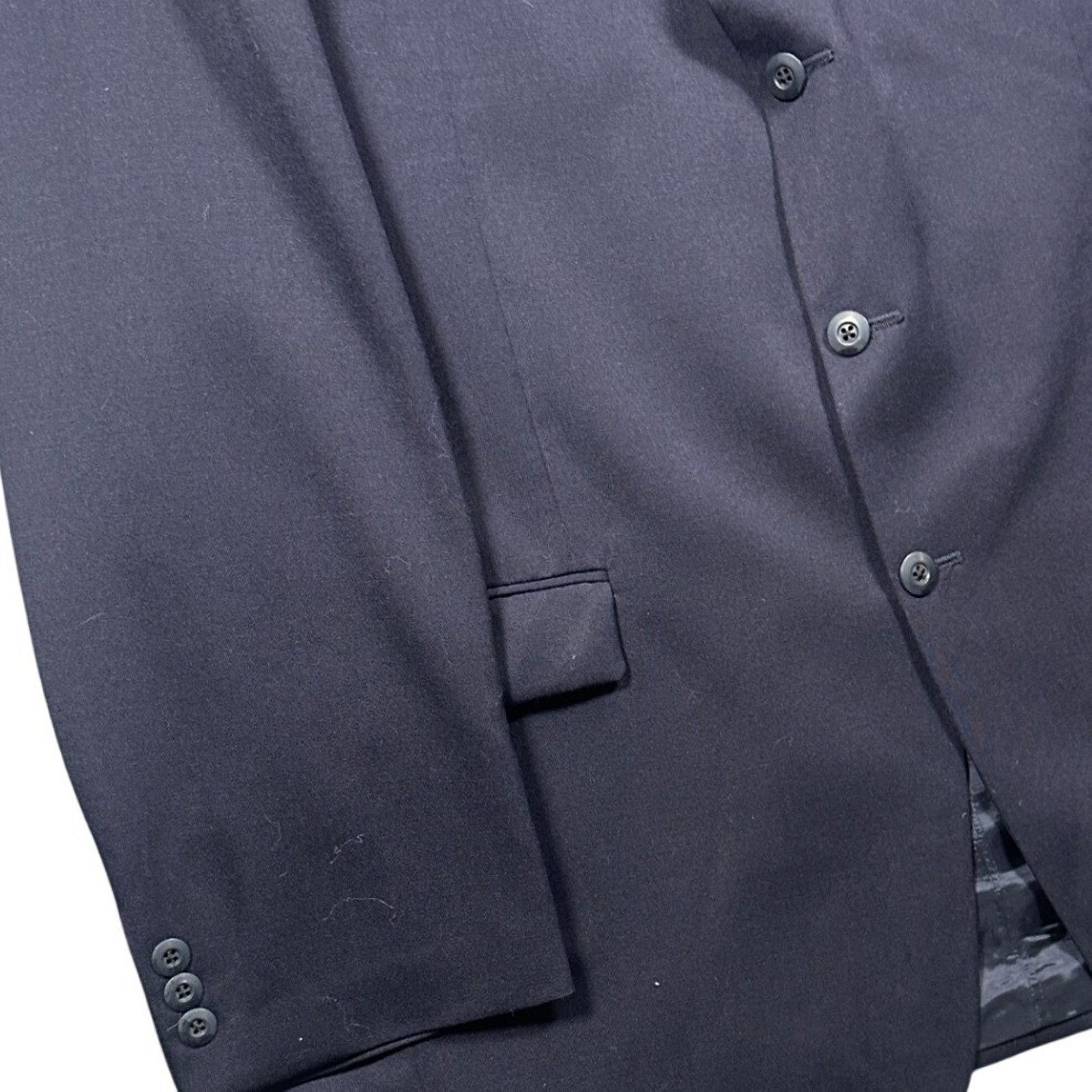 Lauren Ralph Lauren Lauren Ralph Lauren Blazer Mens 46L Navy Blue Sport Coat Size 46L - 6 Thumbnail