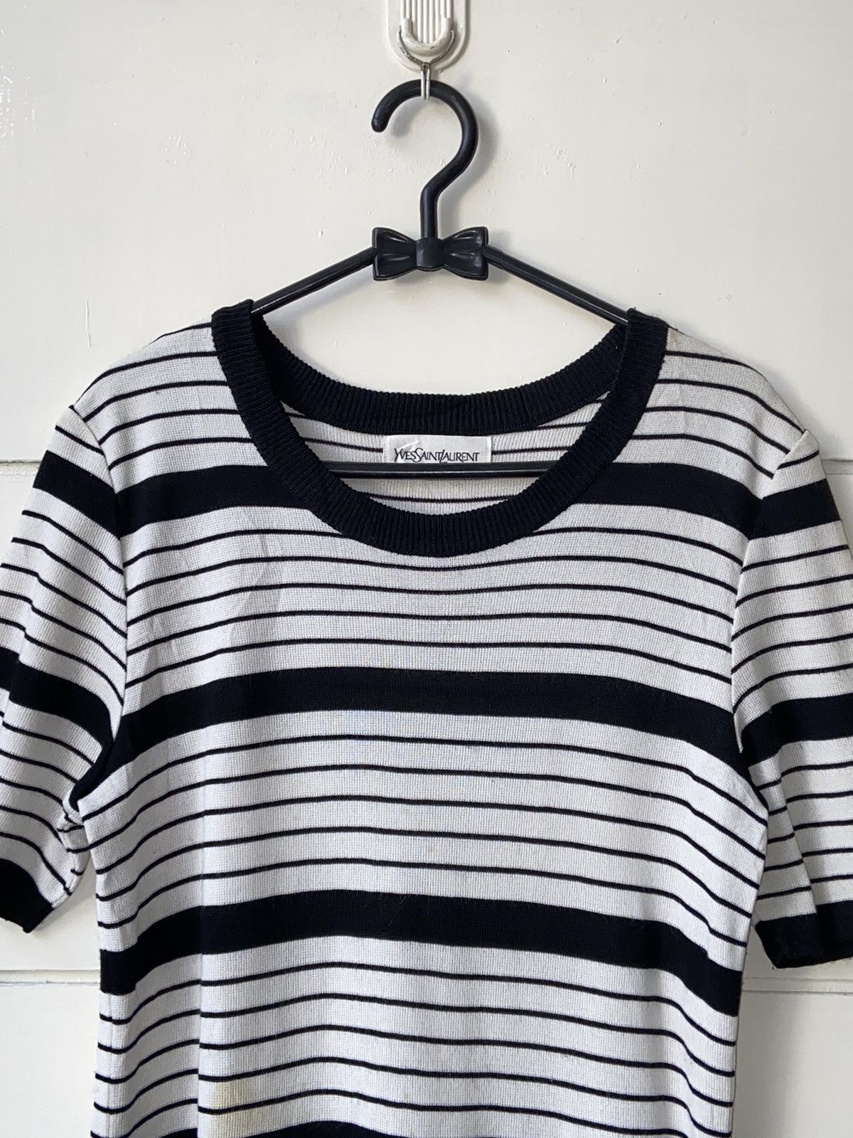Yves Saint Laurent Yves Saint Laurent Striped Midi Dress Size XXS / US 00 / IT 34 - 11 Thumbnail