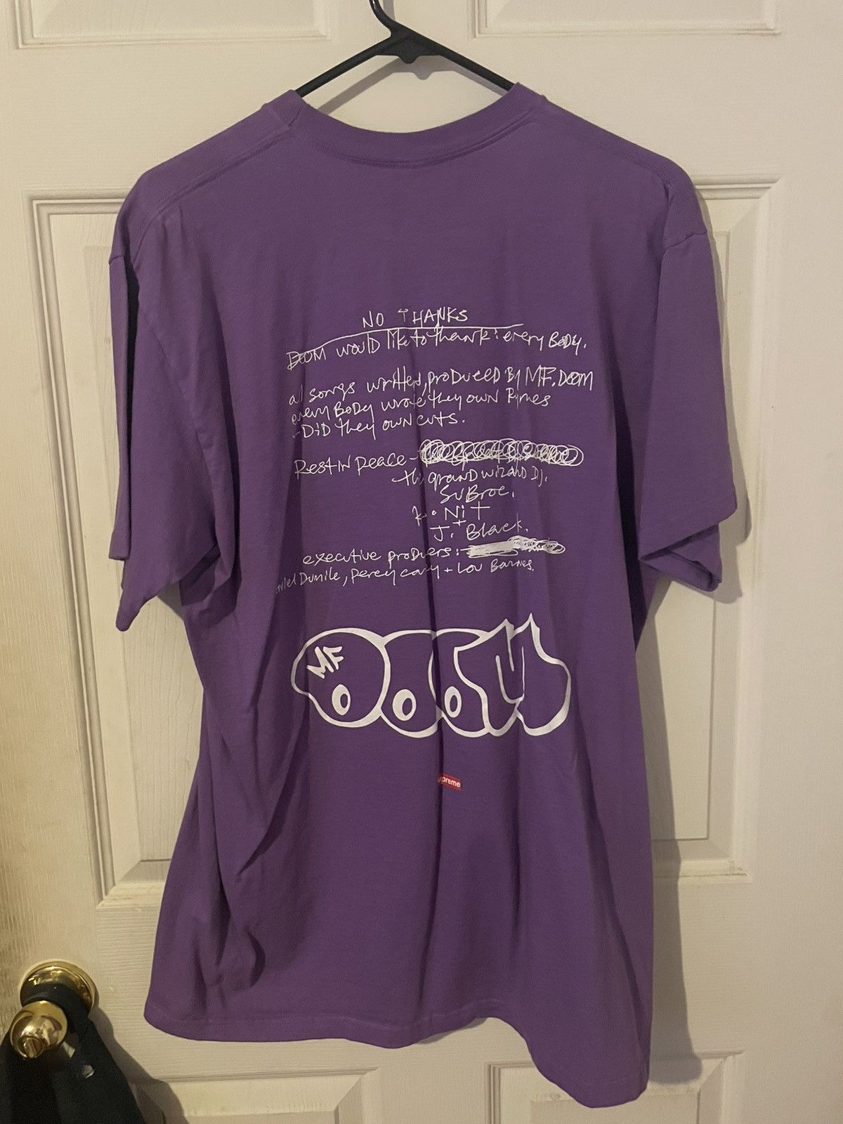 Supreme Supreme MF Doom Tshirt Large Size US L / EU 52-54 / 3 - 2 Thumbnail