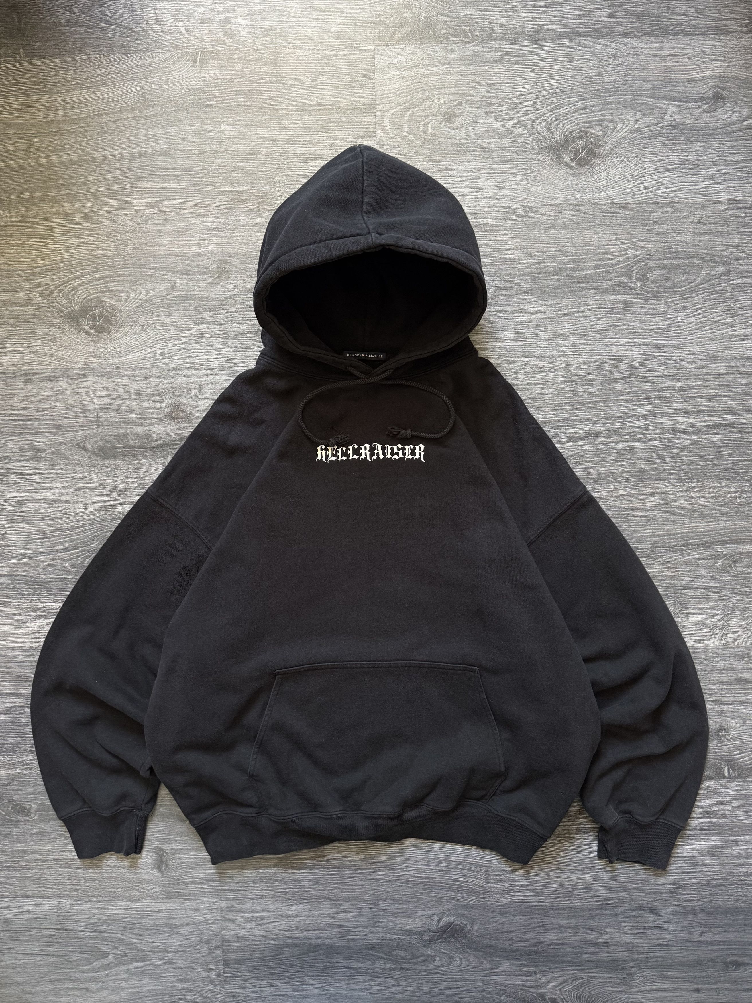 Other Brandy Melville Oversized Heavyweight Hoodie Hellraiser Y2K Size US XL / EU 56 / 4 - 4 Thumbnail