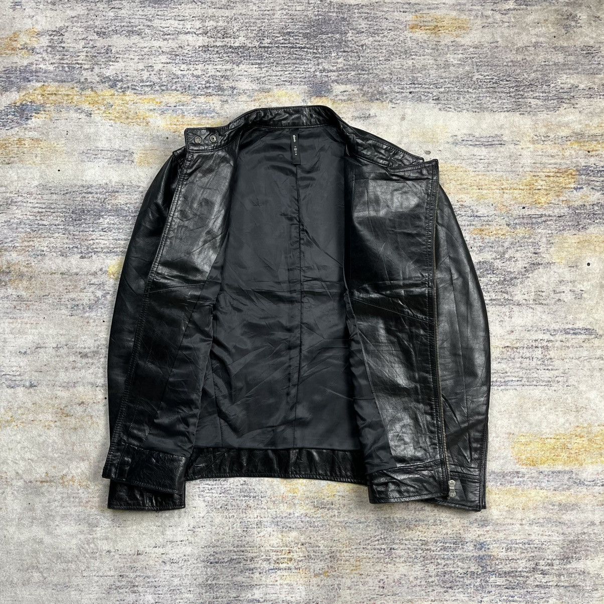 Isamu Katayama Backlash Glamb asymmetrical biker leather jacket Size US M / EU 48-50 / 2 - 10 Thumbnail