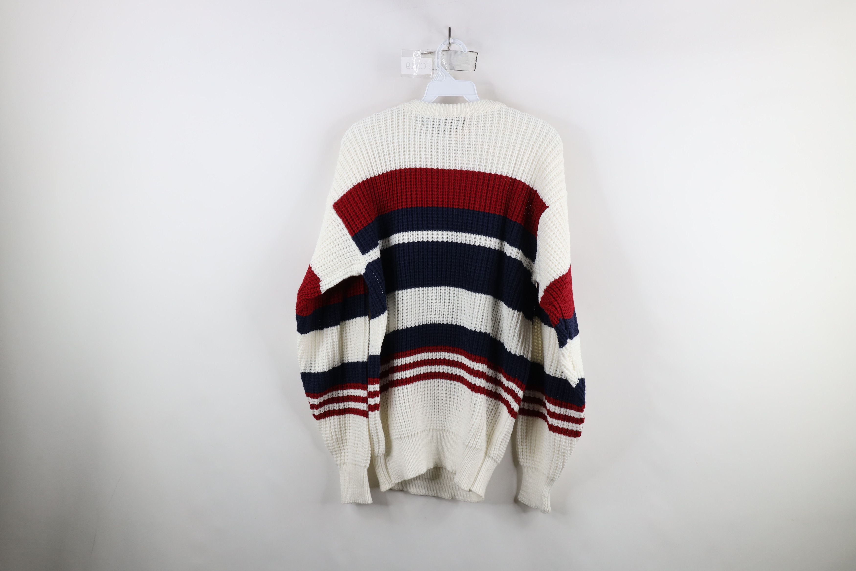 Vintage Deadstock Vintage 90s Streetwear Chunky Ribbed Knit Sweater Size US M / EU 48-50 / 2 - 8 Thumbnail