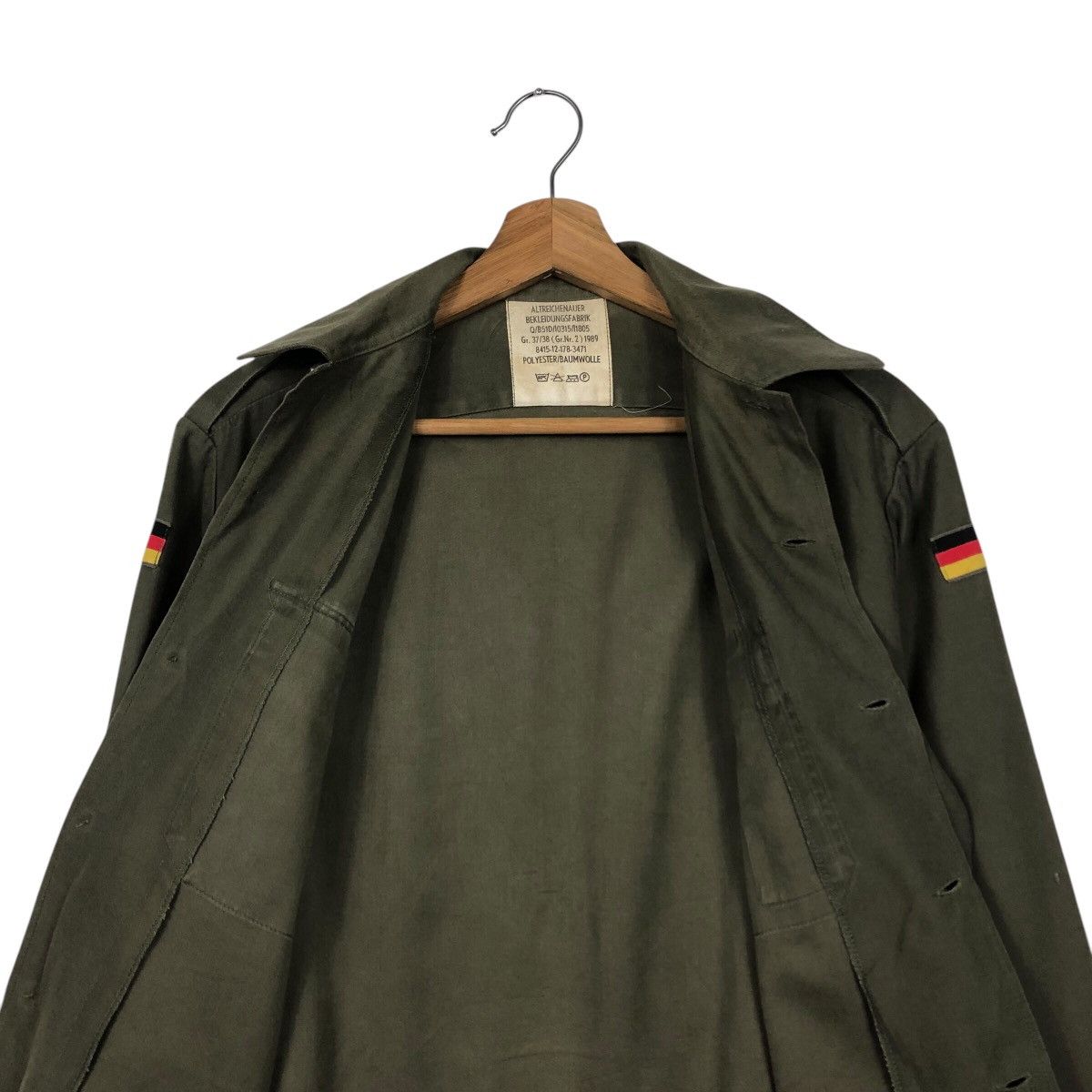 Vintage 📌Vintage Military Chore Worker Jacket 89's Altreichenauer Size US M / EU 48-50 / 2 - 15 Thumbnail