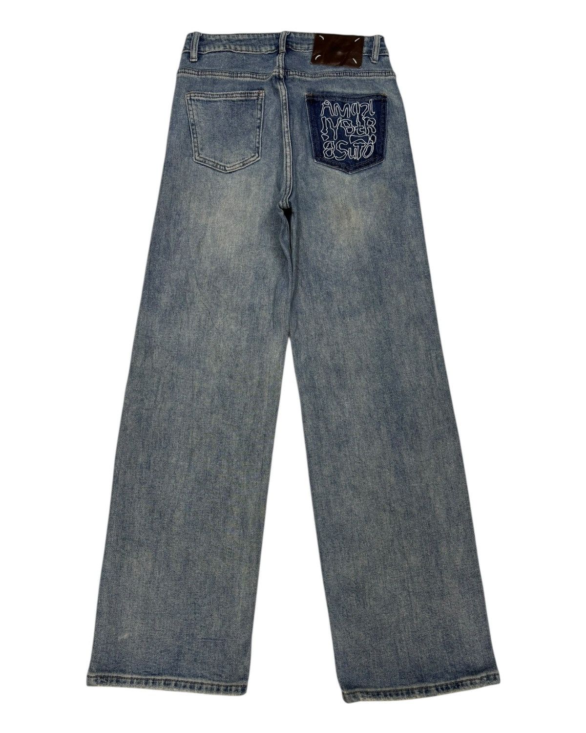 Amiri 🔥AMIRI STYLE MADE IN JAPAN LOOSE FIT WIDE JEANS Size US 27 - 7 Thumbnail