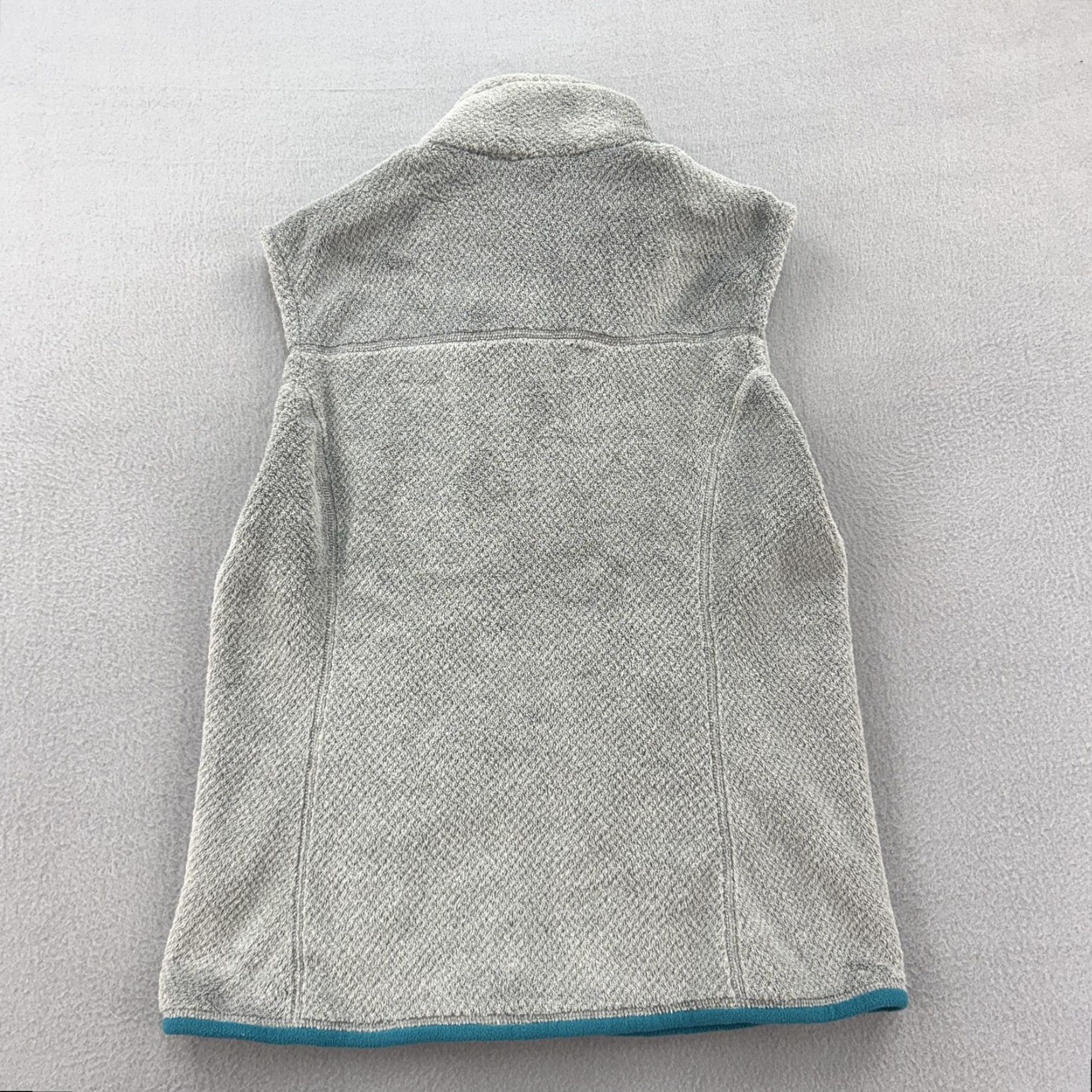 Patagonia Patagonia Vest Womens Large Gray Blue Full Zip Fleece Synchilla Outdoor Classic Casual Travel 90s Mens Womens Boys Girls Size L / US 10 / IT 46 - 4 Thumbnail