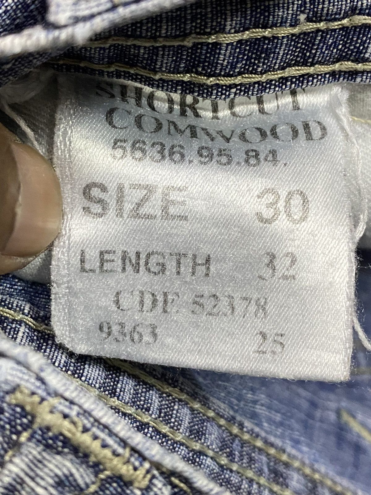Raw State Vintage G Star Raw Faded Wash Flare Jeans Size US 30 / EU 46 - 11 Thumbnail