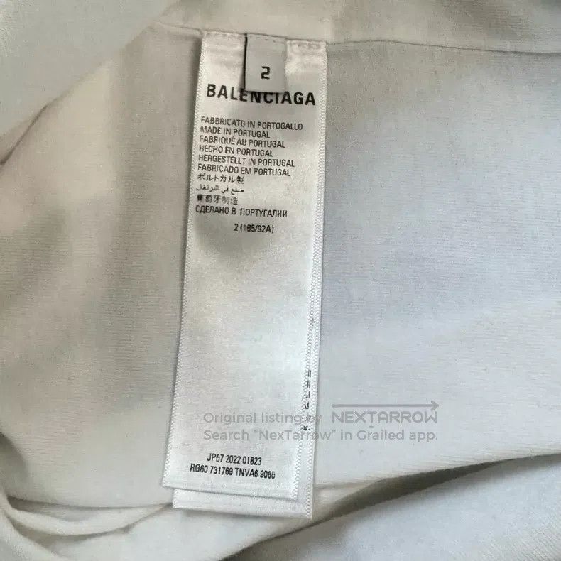 Balenciaga Balenciaga Adidas Collab Short Sleeve Size 2 Size US M / EU 48-50 / 2 - 4 Thumbnail
