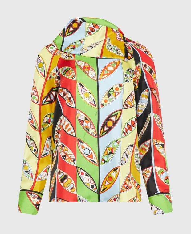 Emilio Pucci Silk blouse Size XS / US 0-2 / IT 36-38 - 1 Thumbnail