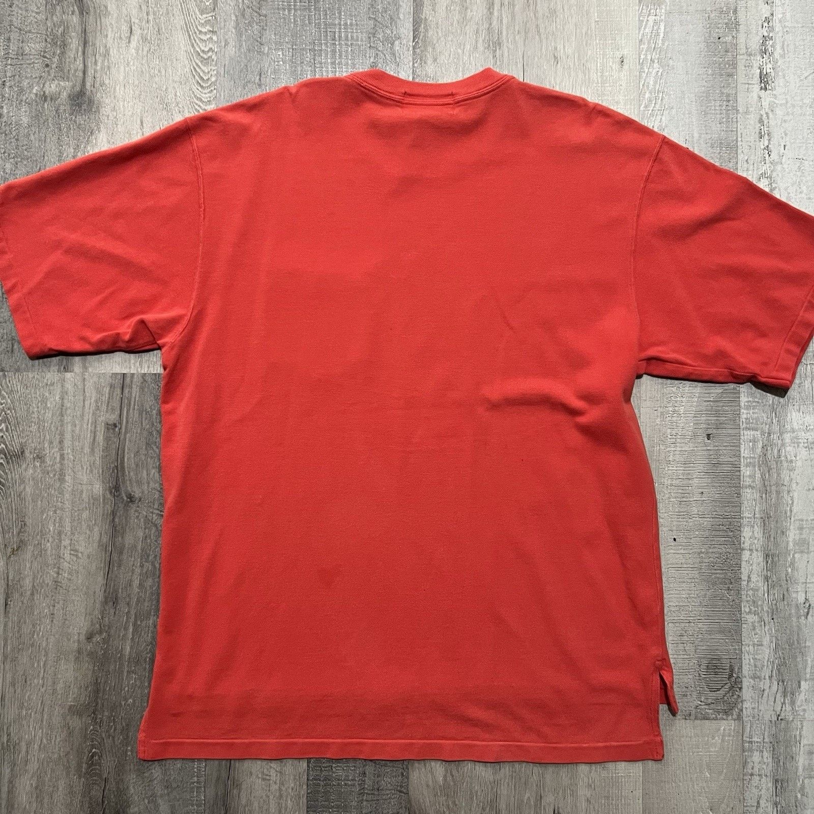 Abercrombie & Fitch VTG Abercrombie & Fitch Coral Red Cotton Pocket T Shirt M Size US M / EU 48-50 / 2 - 2 Thumbnail