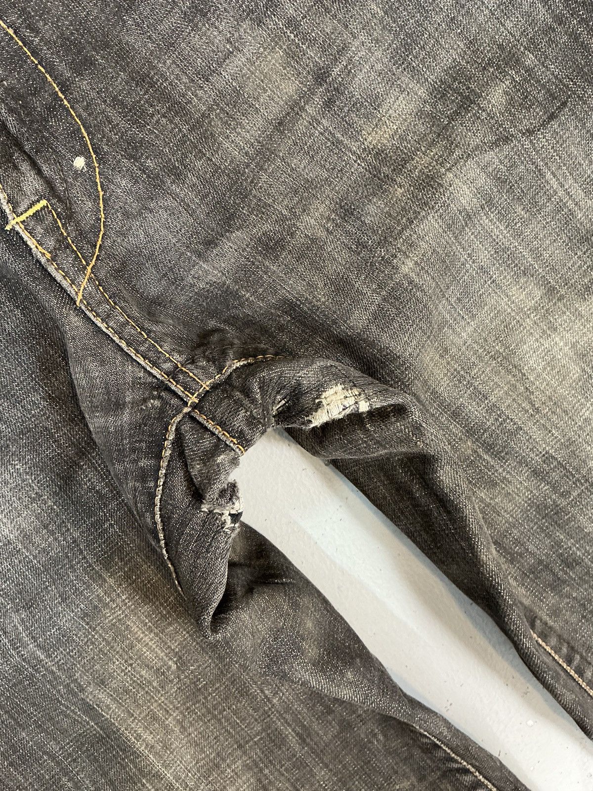 Designer × Vintage Vintage T R brand jeans straight denim Size US 36 / EU 52 - 6 Thumbnail