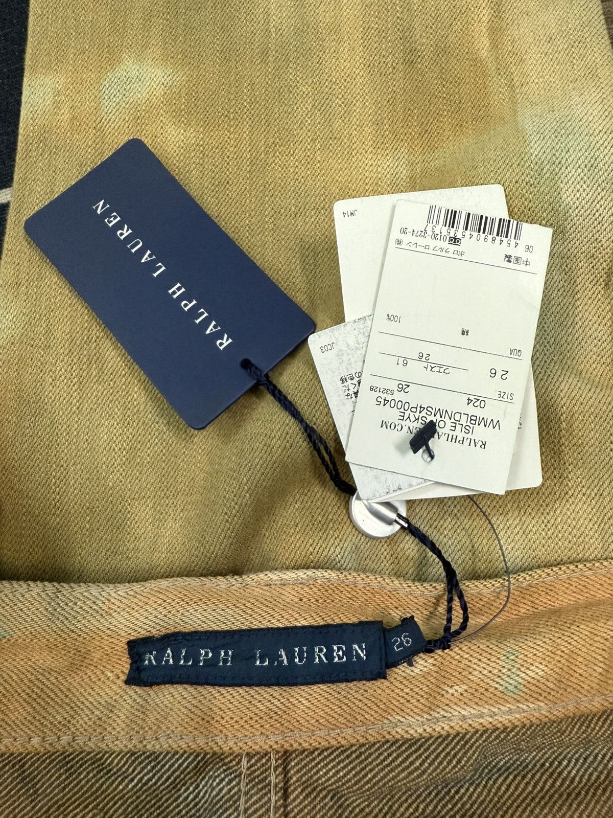 Ralph Lauren RALPH LAUREN STUD DENIM JEANS Size 28" / US 6 / IT 42 - 13 Thumbnail