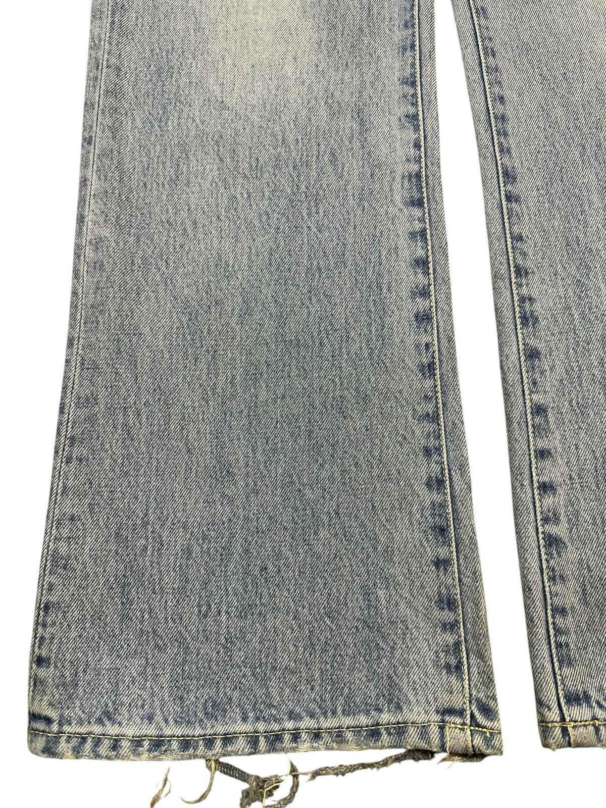 semanticdesign Vintage Japanese Brand Faded Wash Distress Baggy Jeans Size US 31 - 7 Thumbnail