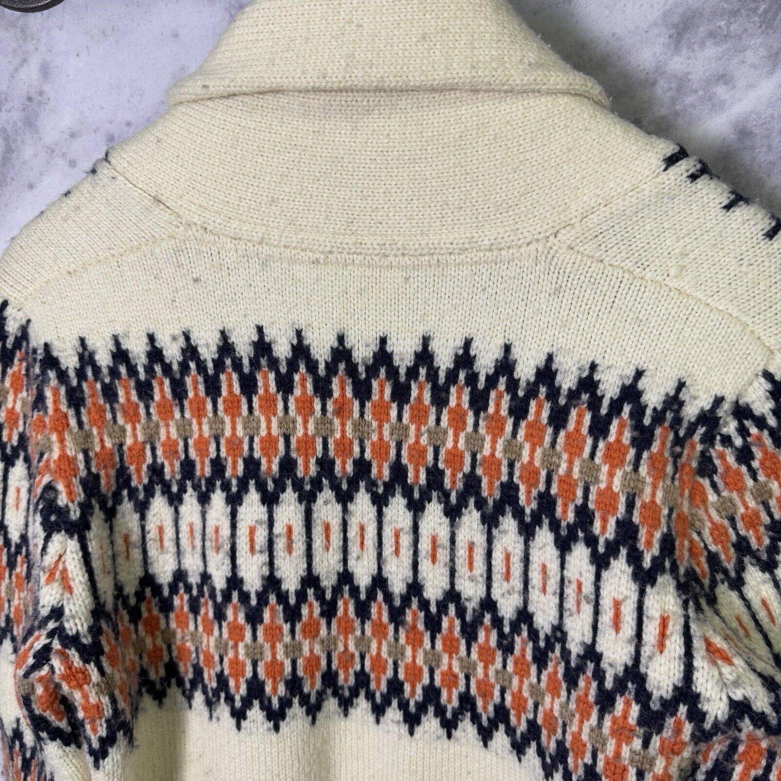 Lucky Brand Lucky Brand Knit Cardigan Sweater Womens Medium Striped Wool Size M / US 6-8 / IT 42-44 - 8 Thumbnail