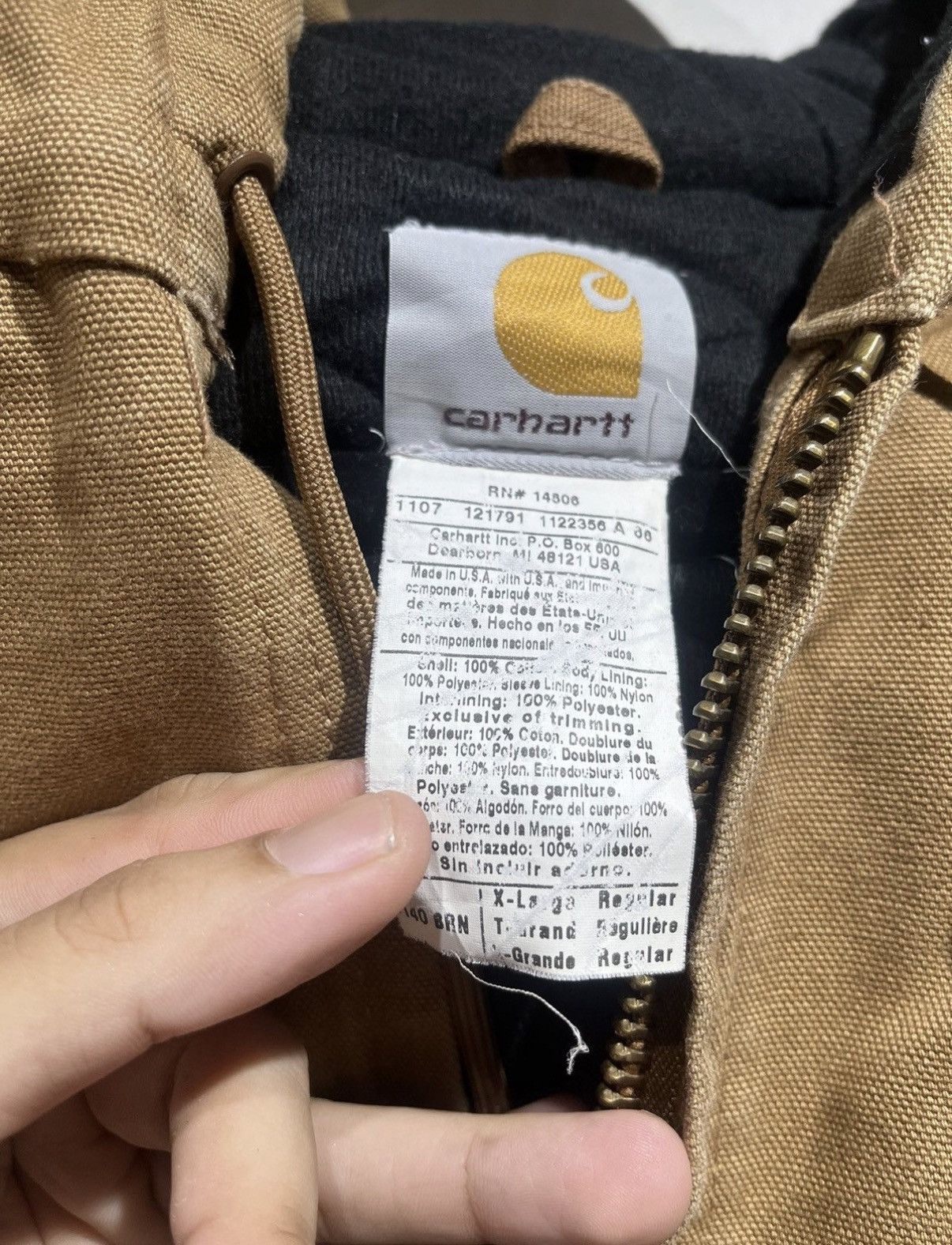 Carhartt Vintage Y2k Carhartt Jacket Size US XL / EU 56 / 4 - 3 Thumbnail