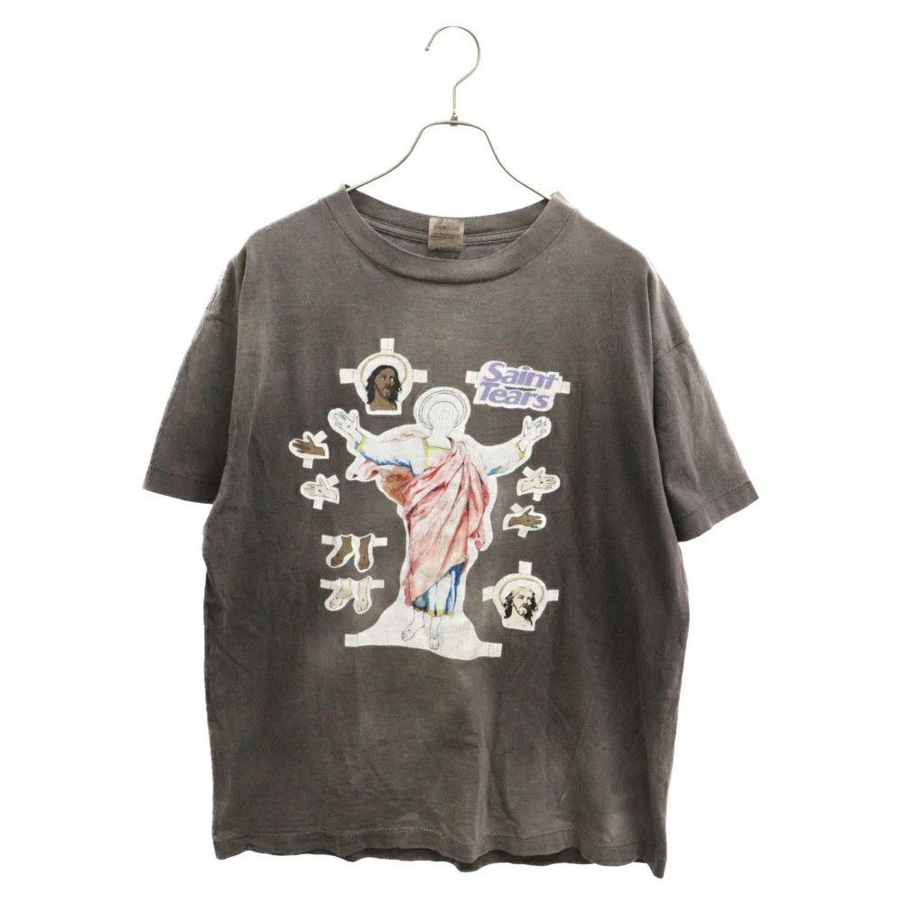 image of Saint Michael Denim Tears 'saint Tears' T-Shirt, Men's (Size Large)