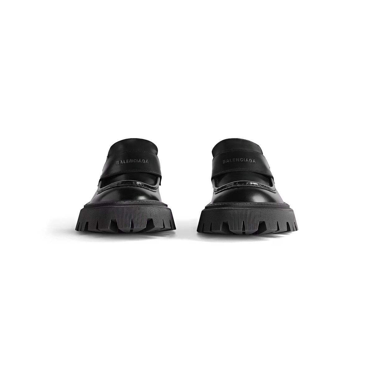 Balenciaga Balenciaga Women’s Tractor Loafer in Black Size US 8.5 / IT 38.5 - 3 Thumbnail