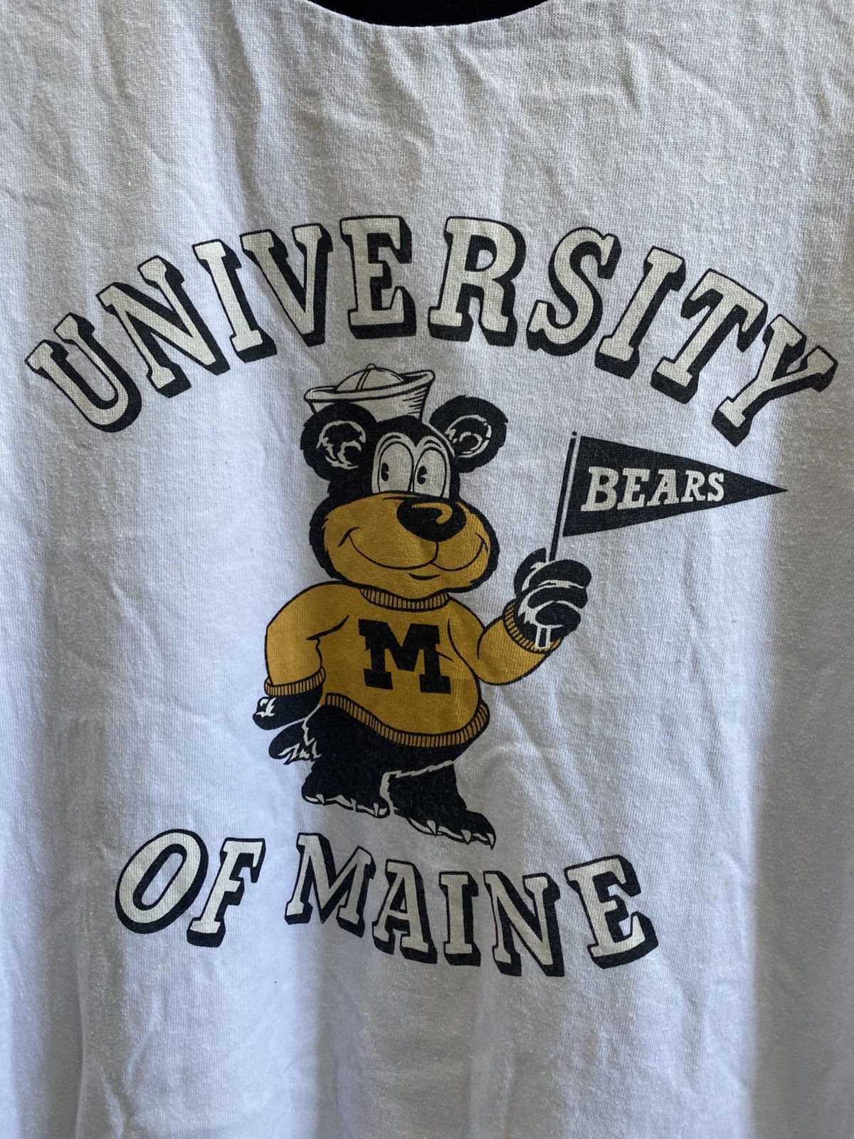 Vintage VINTAGE UNIVERSITY OF MAINE TSHIRT Size US S / EU 44-46 / 1 - 2 Thumbnail