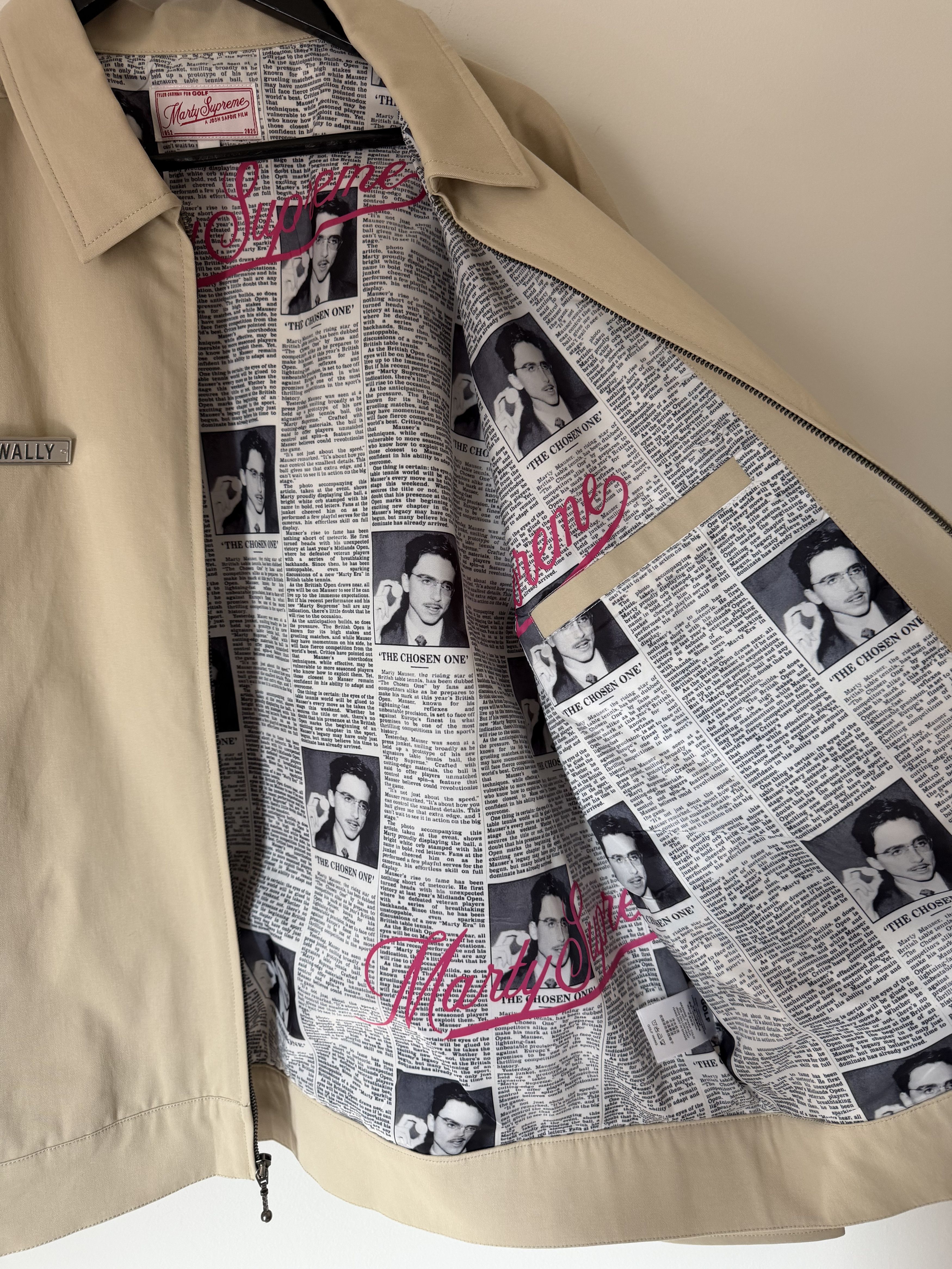Golf Wang Golf Wang Marty Supreme Wally Work Jacket in Cream White Size US XXL / EU 58 / 5 - 7 Thumbnail
