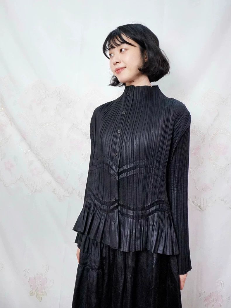 Issey Miyake FETE Pleated Shirt