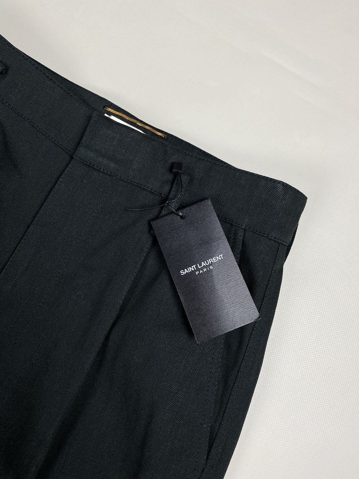 Hedi Slimane × Saint Laurent Paris BNWT! Saint Laurent ladies high rise straight fit jeans Size 28" / US 6 / IT 42 - 11 Thumbnail